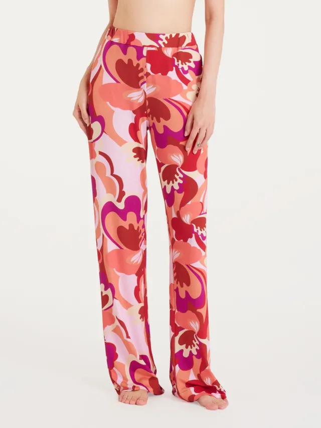Ragno Viscosa Summer Pantalone Ampio Fant. Brandy Snifter