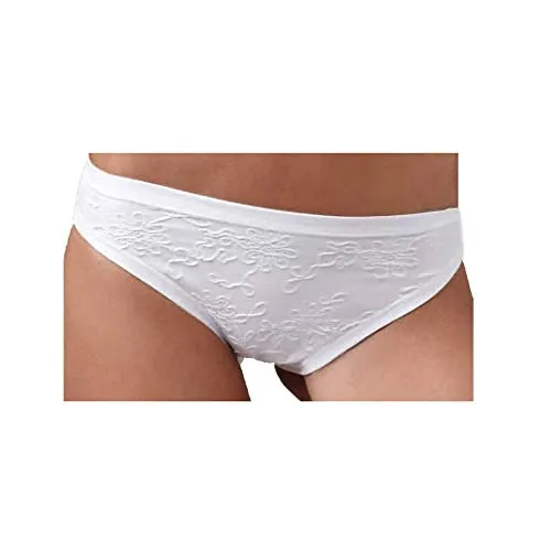 Lady C Emy slip medio cotone modal 6 pezzi pizzo
