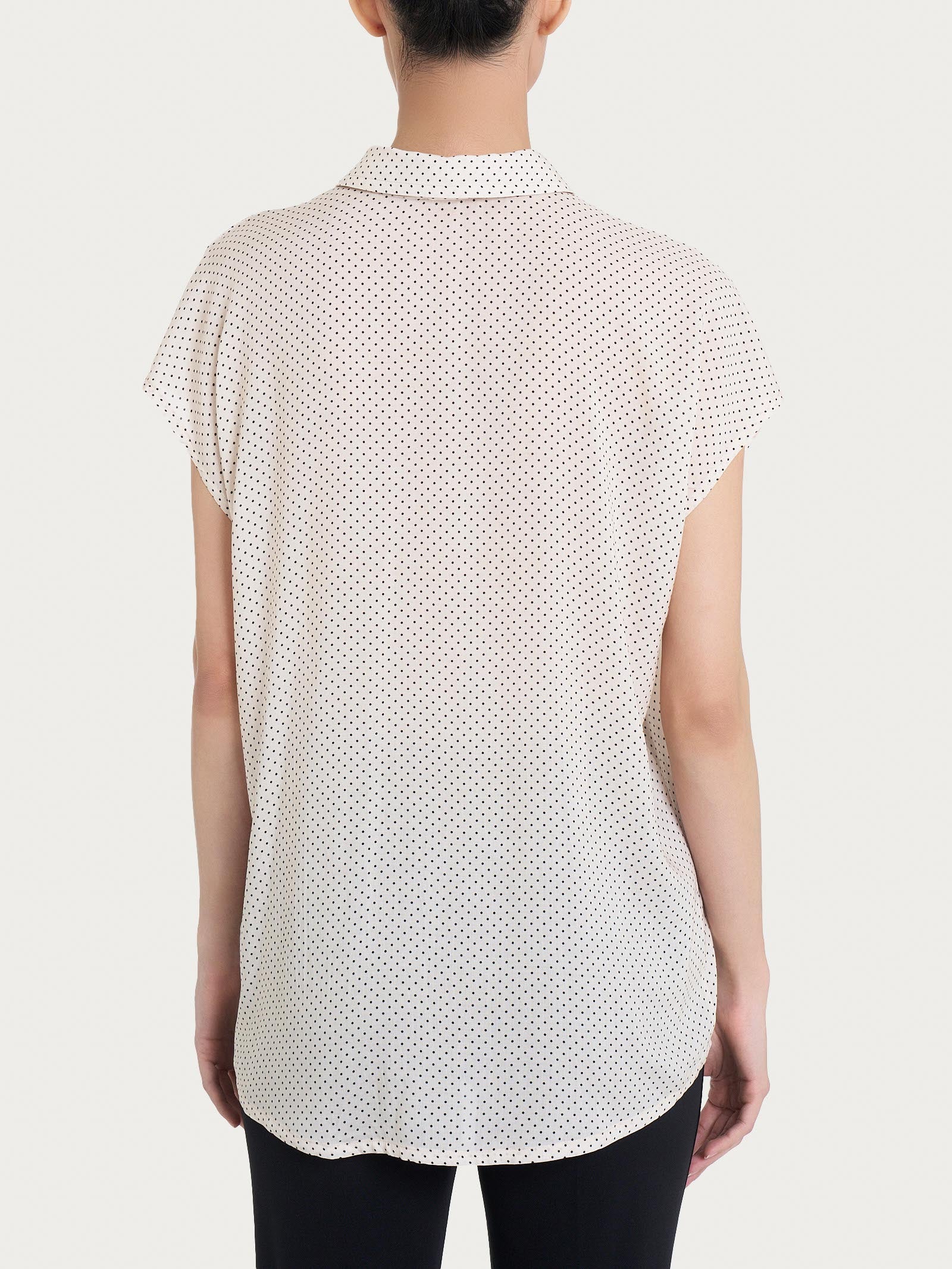 Ragno EcoSeta camicia kimono pois champignon