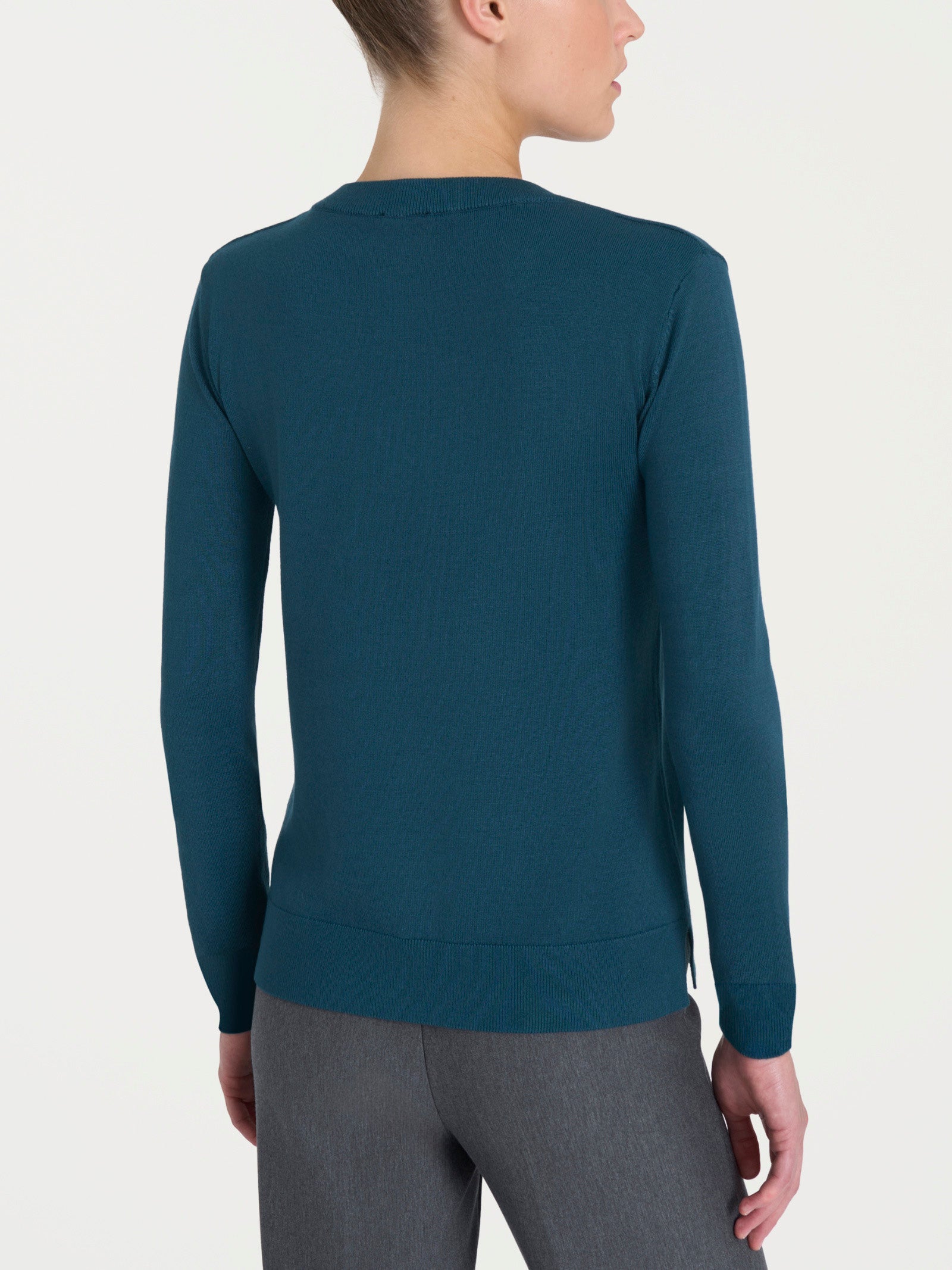 Ragno Four Seasons Winter Basic maglia donna blu scollo V