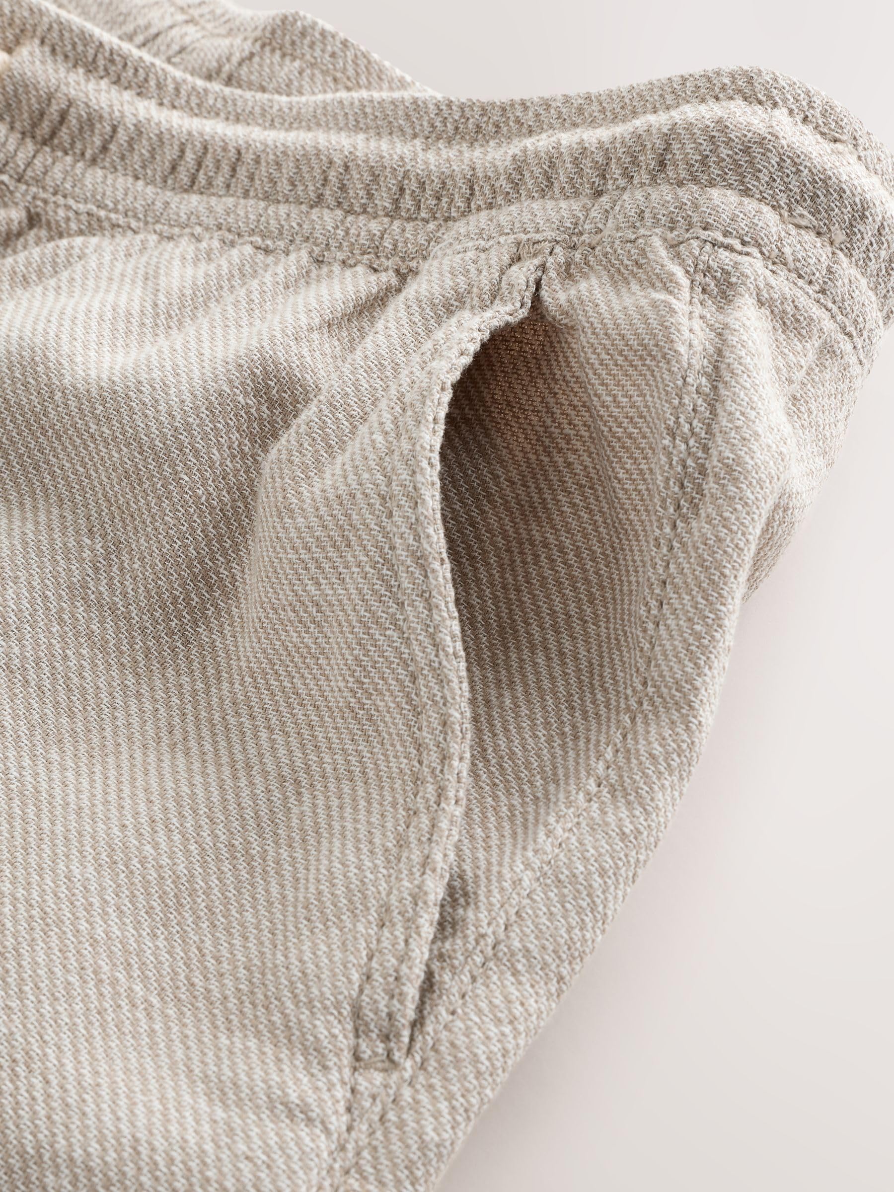 Next shorts misto lino uomo elastici uso quotidiano