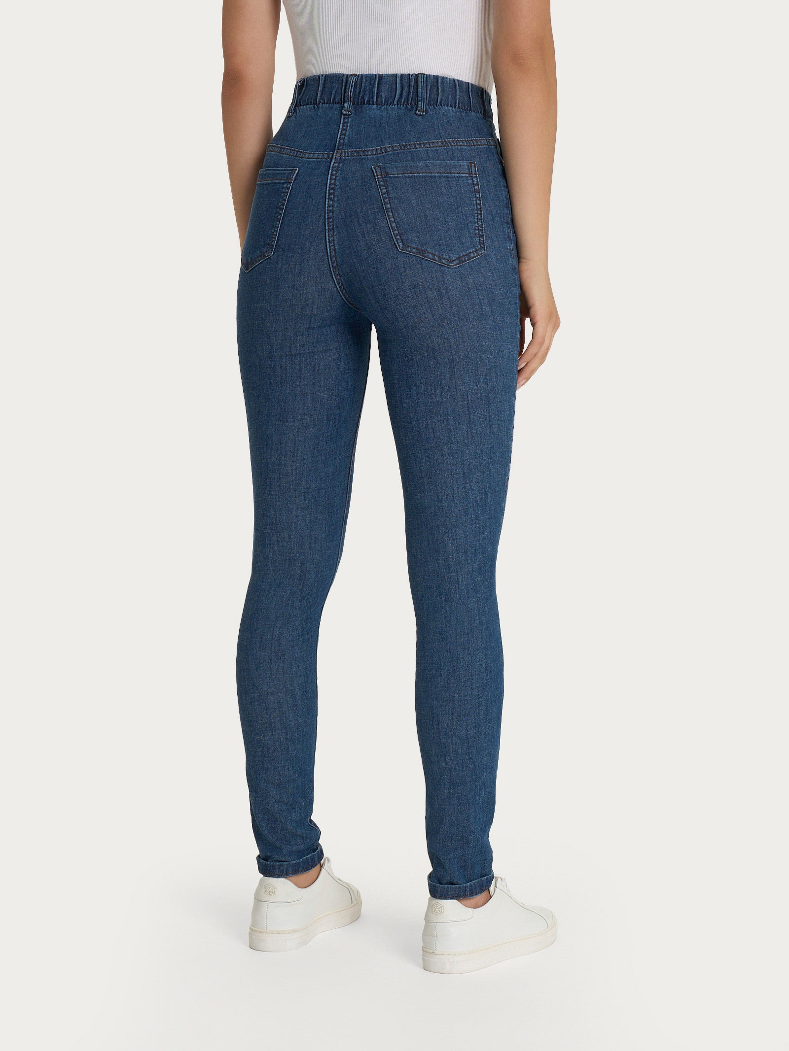 Ragno Super Denim Jeans 5 tasche pantalone blu Jeans skinny