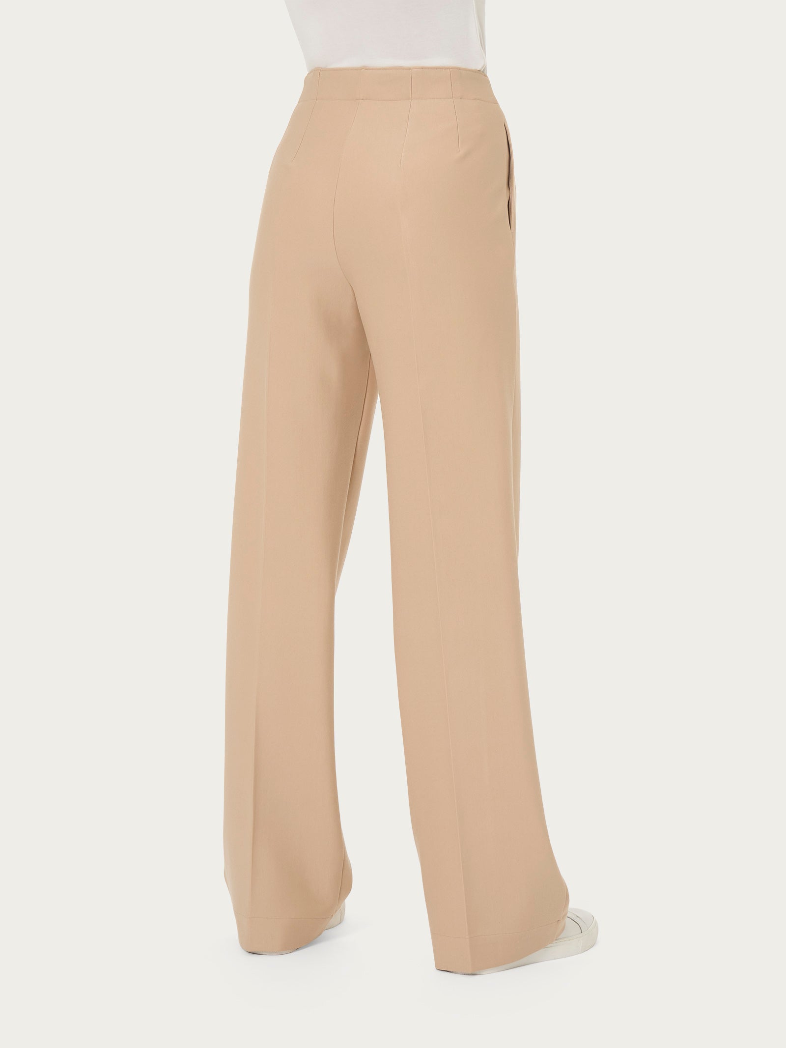 Ragno Compact Pantalone Ampio Irish Cream Tasche