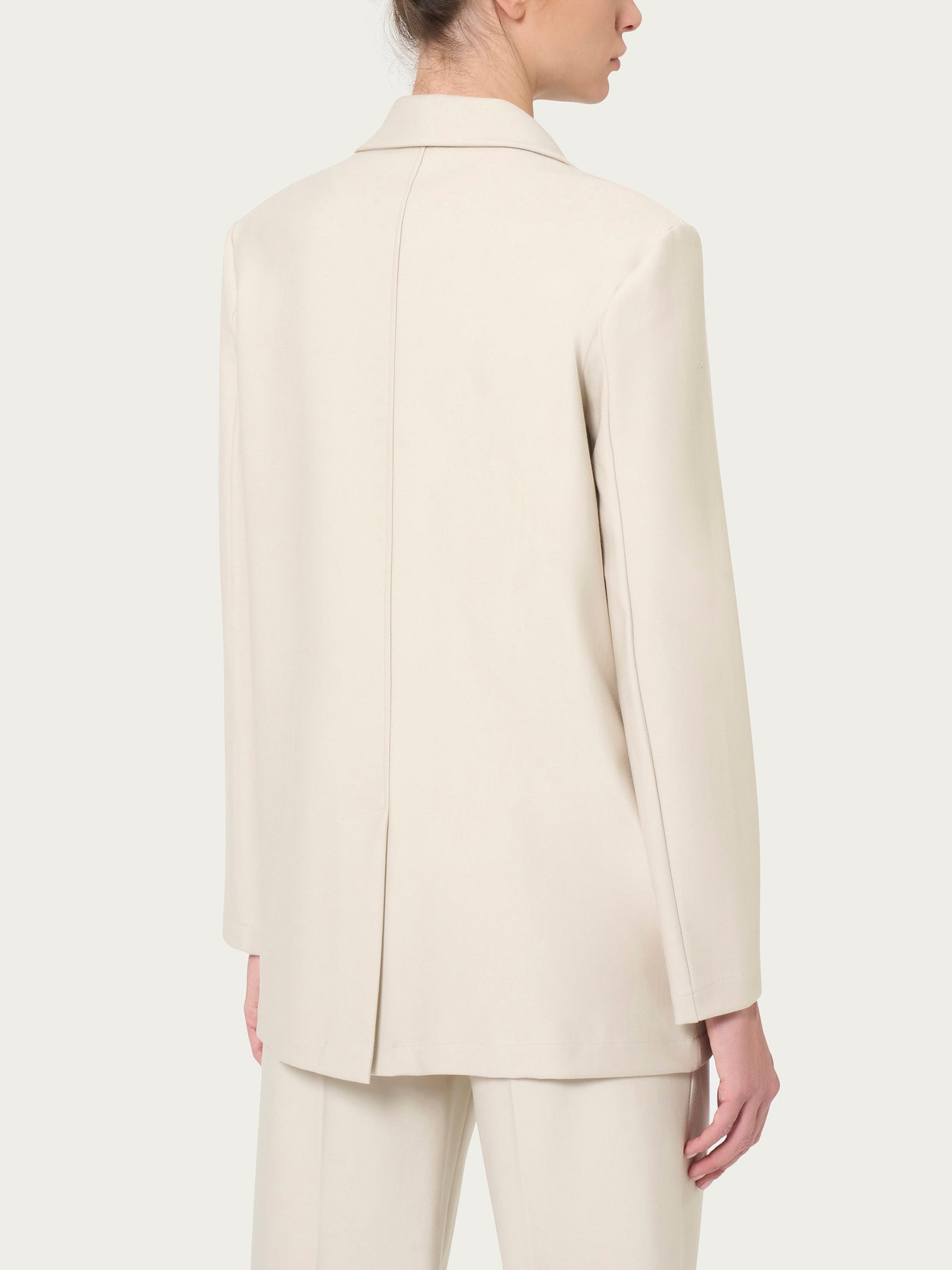 Ragno Gem blazer over rever lancia Champignon