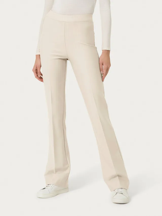 Ragno Compact flare pantaloni donna Champignon a zampa