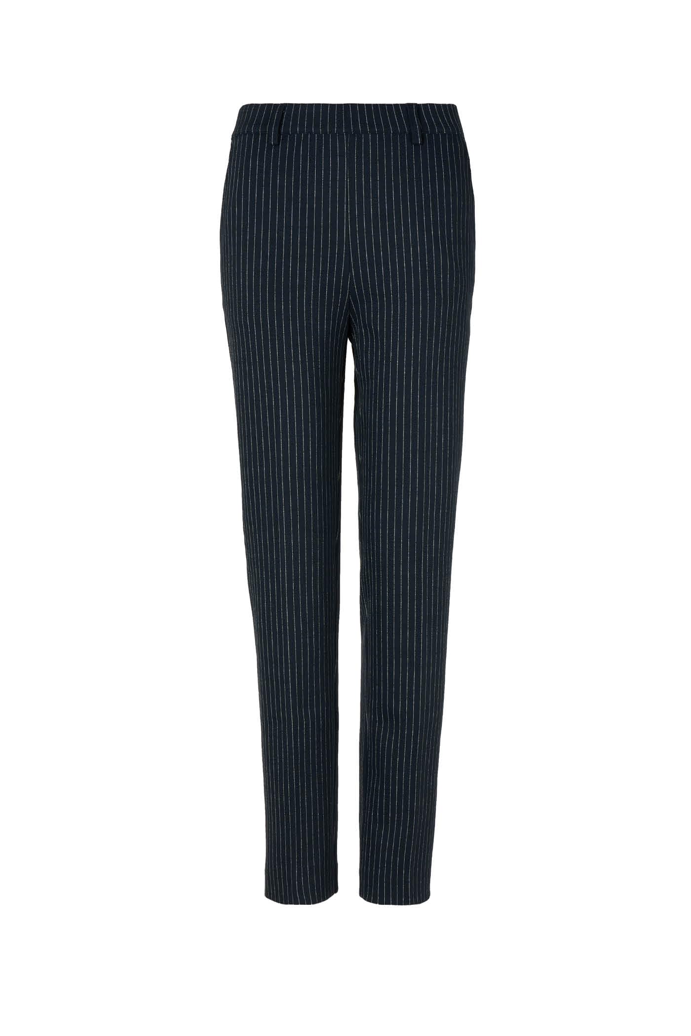 Goldenpoint Straight Pinstripes pantaloni donna gessati