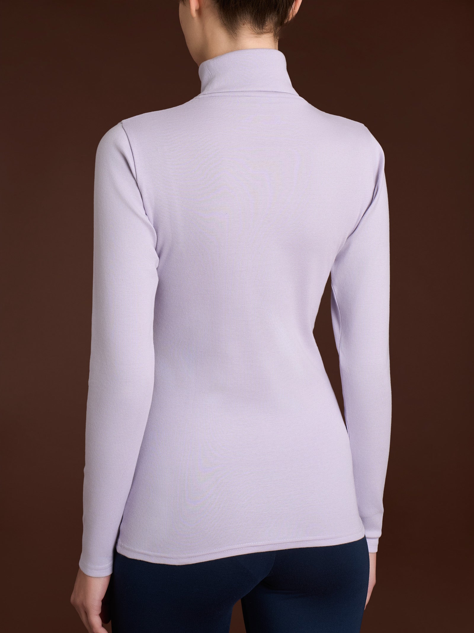 Ragno Thermo Cotton dolcevita skinny thistle