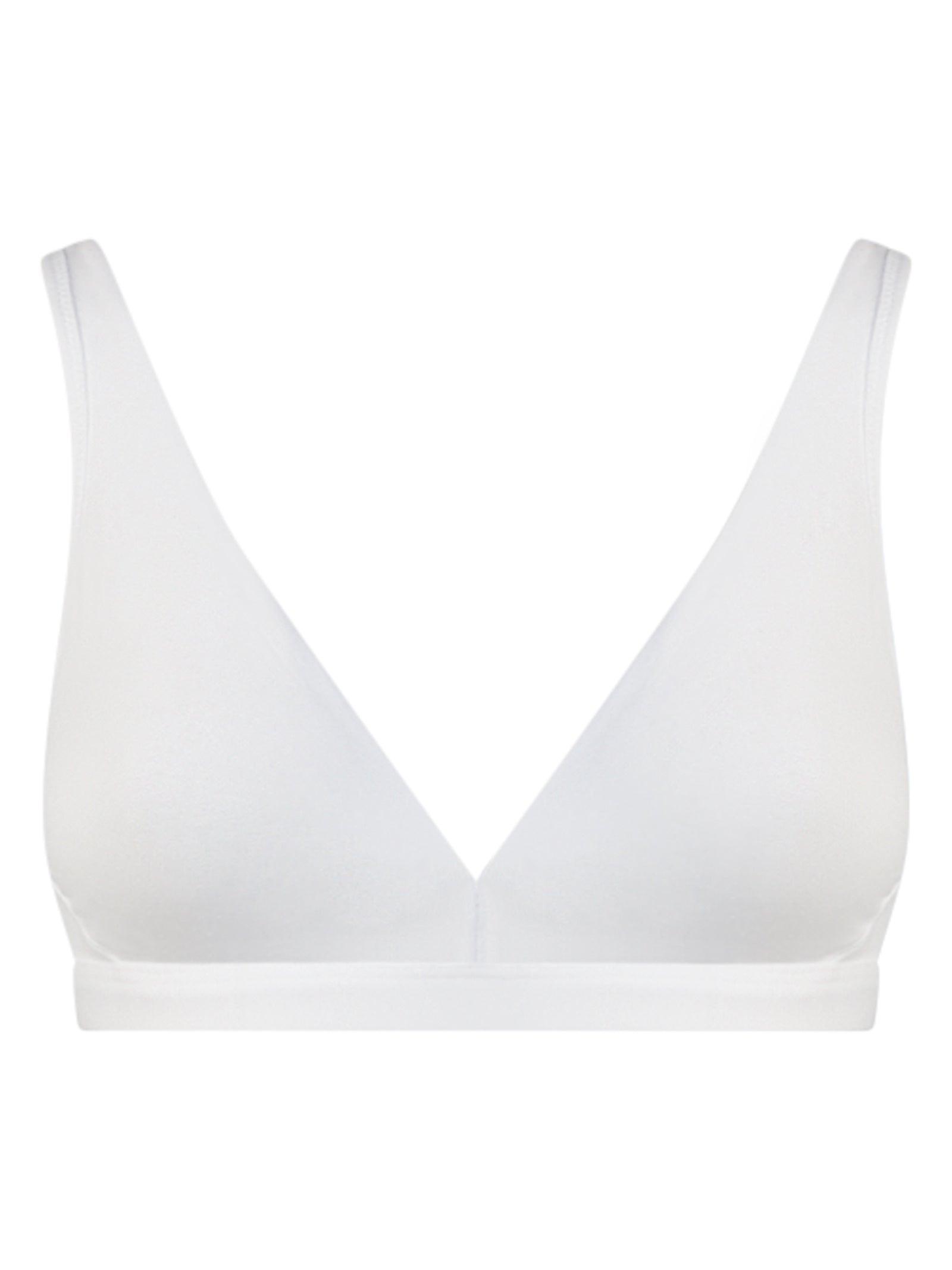 Ragno beYOUtiful Bralette reggiseno bianco cotone