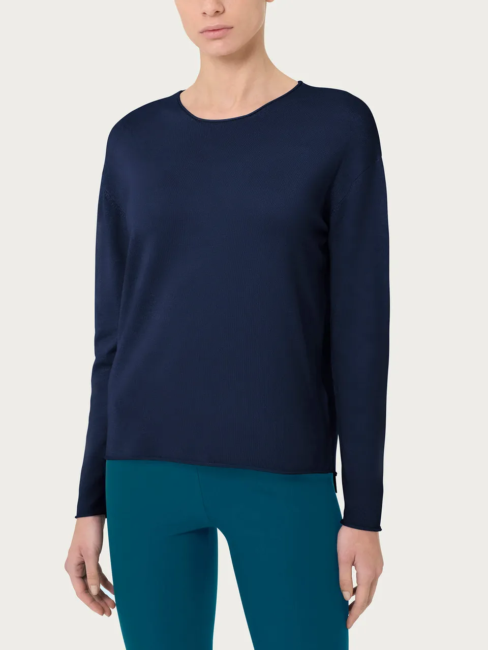 Ragno Four Seasons Maglia Girocollo Blu termoregolante