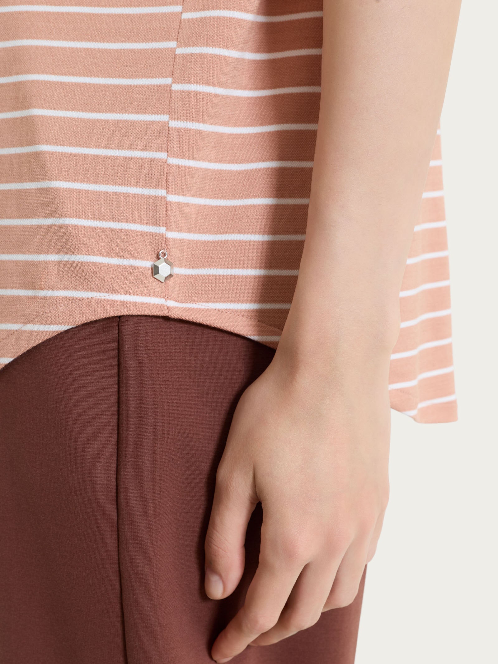 Ragno Summer Light Maglietta Righe Barchetta Cork