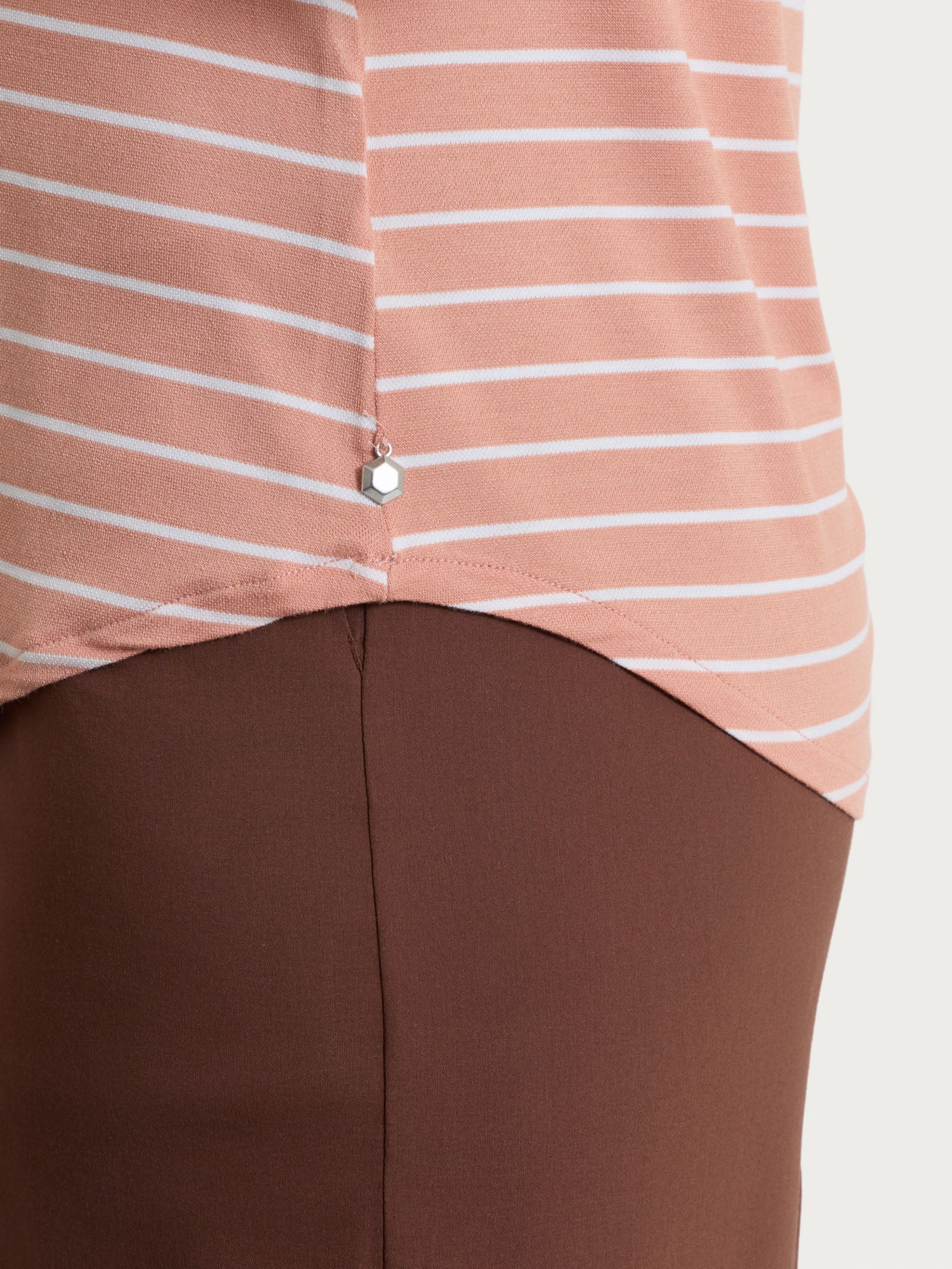 Ragno Summer Light Top Spalla Larga Fant. Cork a righe