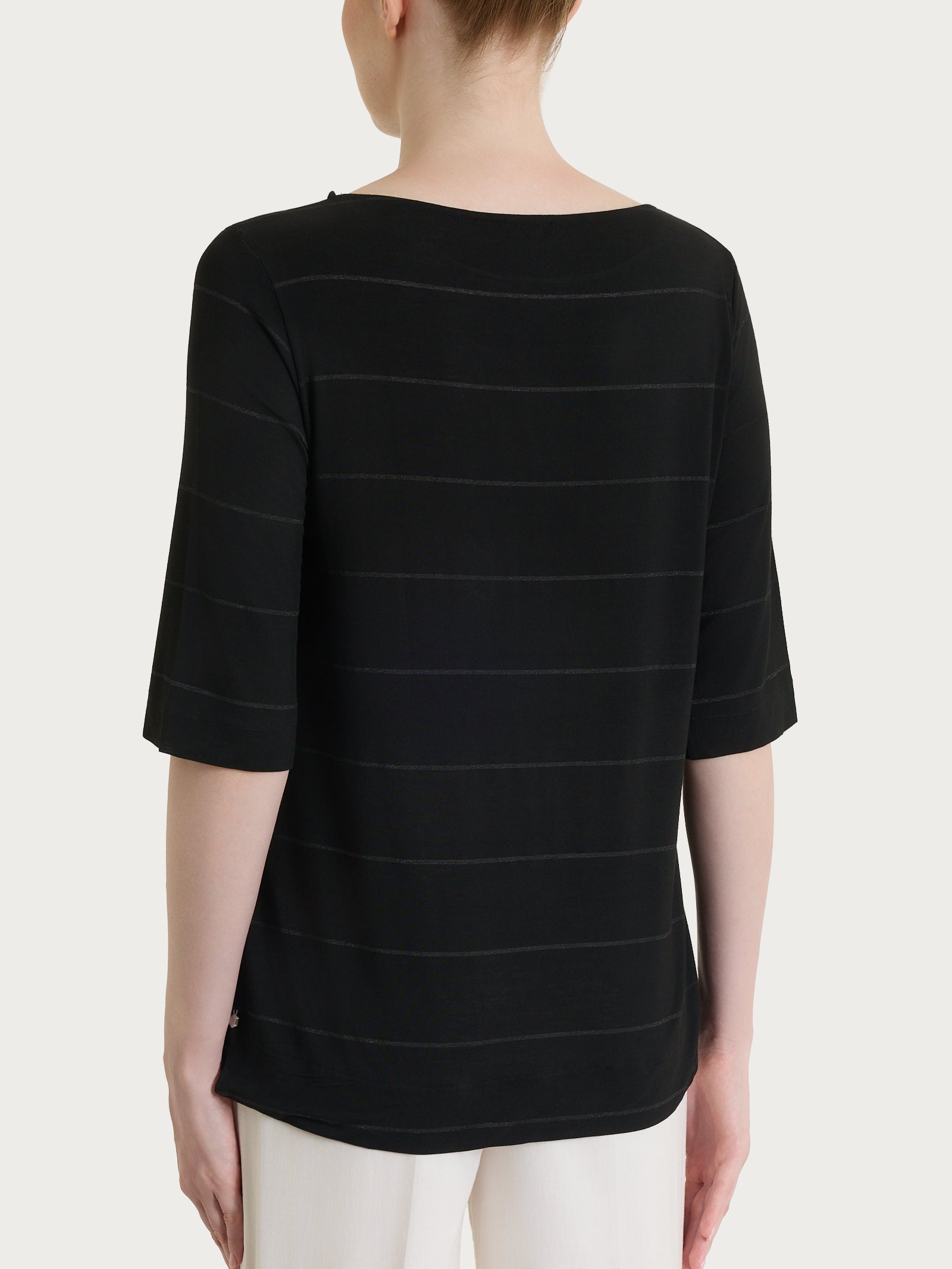 Ragno Summer Light Fant.Nero maglietta barchetta righe