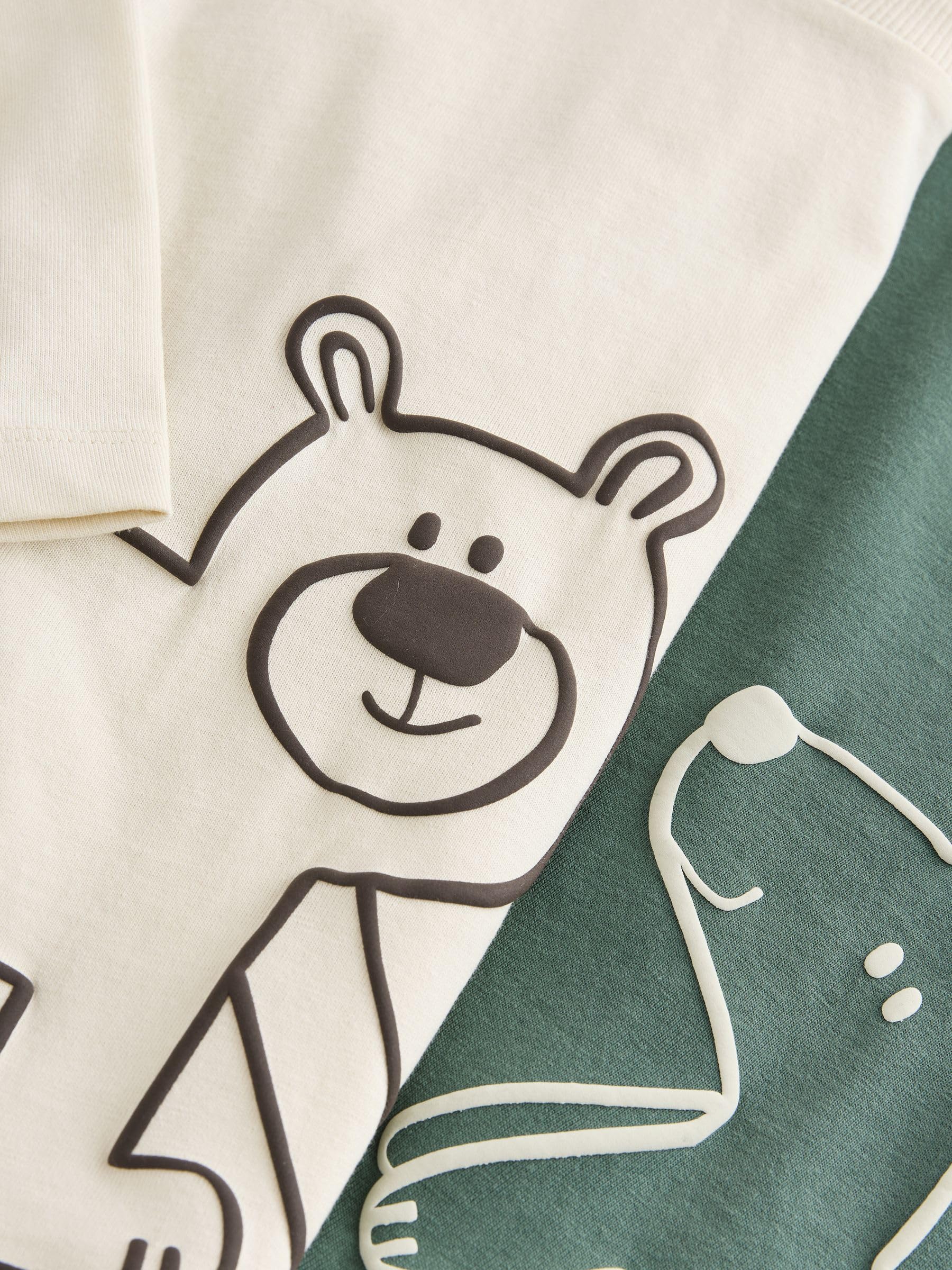 Next t-shirt jogging bambino 92-98 confezione da 4