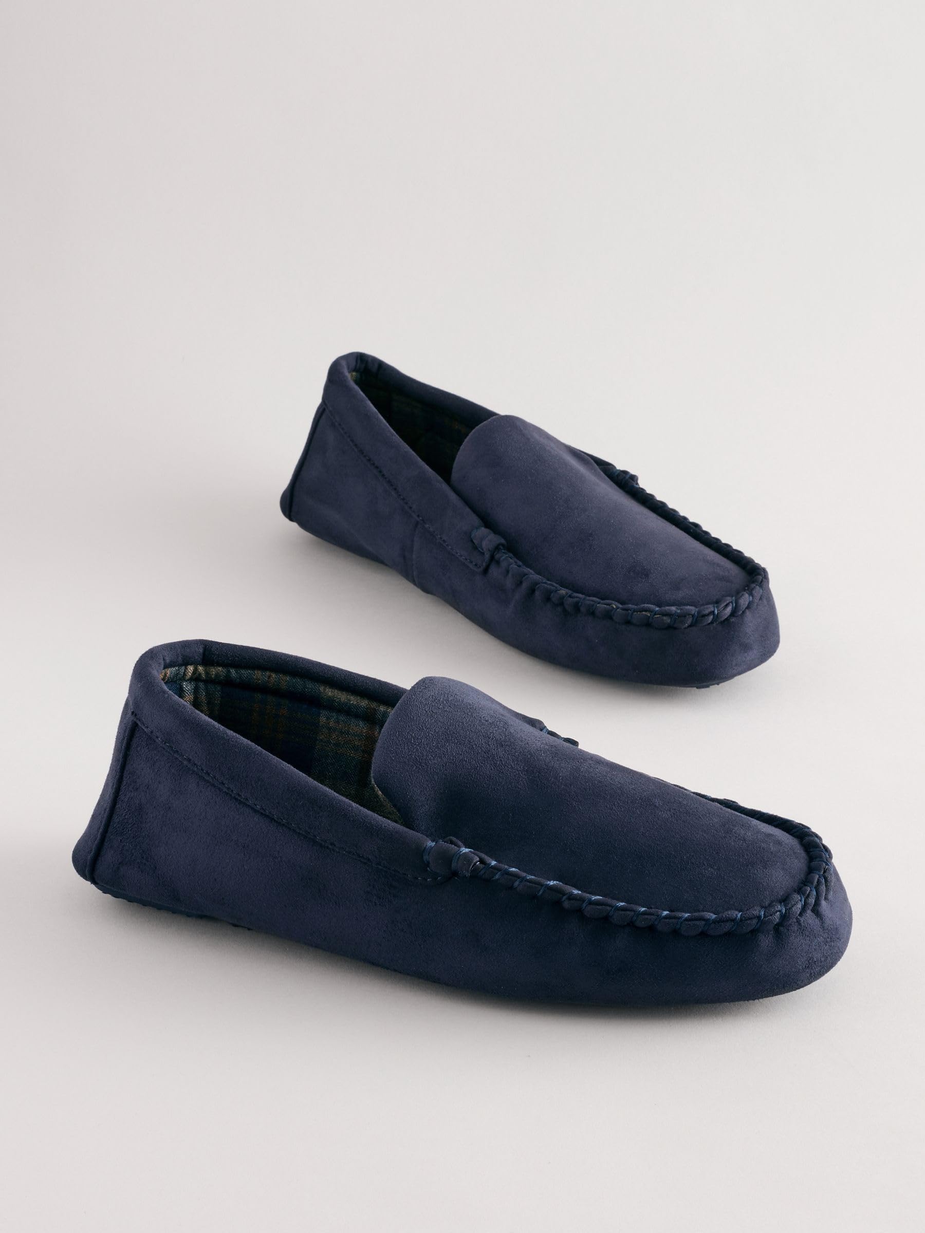Next pantofole mocassino uomo 41 EU scamosciato leggero