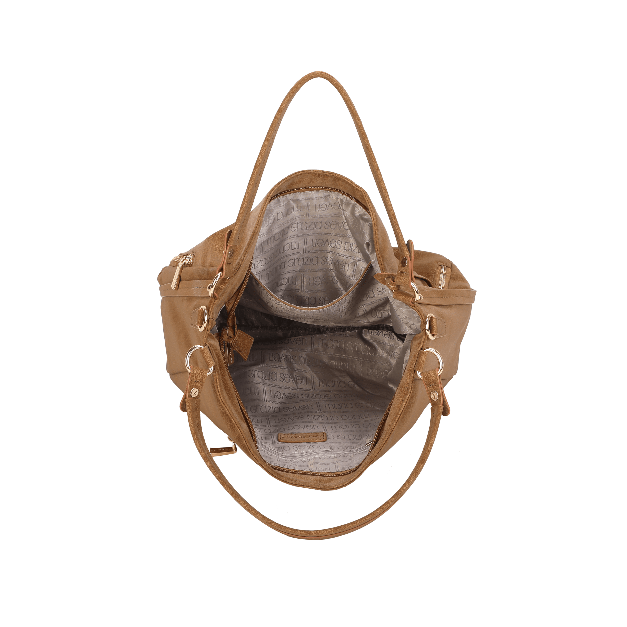 Maria Grazia Severi RZ257221 borsa hobo scamosciata capiente