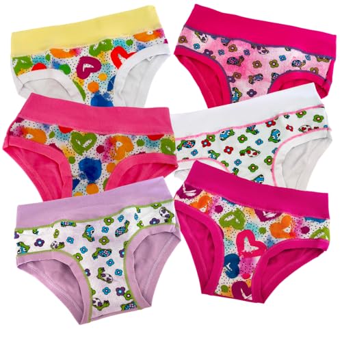 Lady C Emy slip bambina cotone 6 anni 6 paia