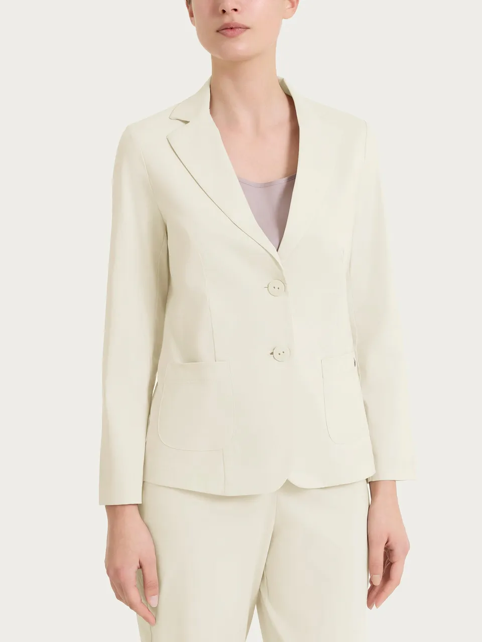 Ragno Super Fresh Blazer 2 Bottoni Grigio Manica Lunga