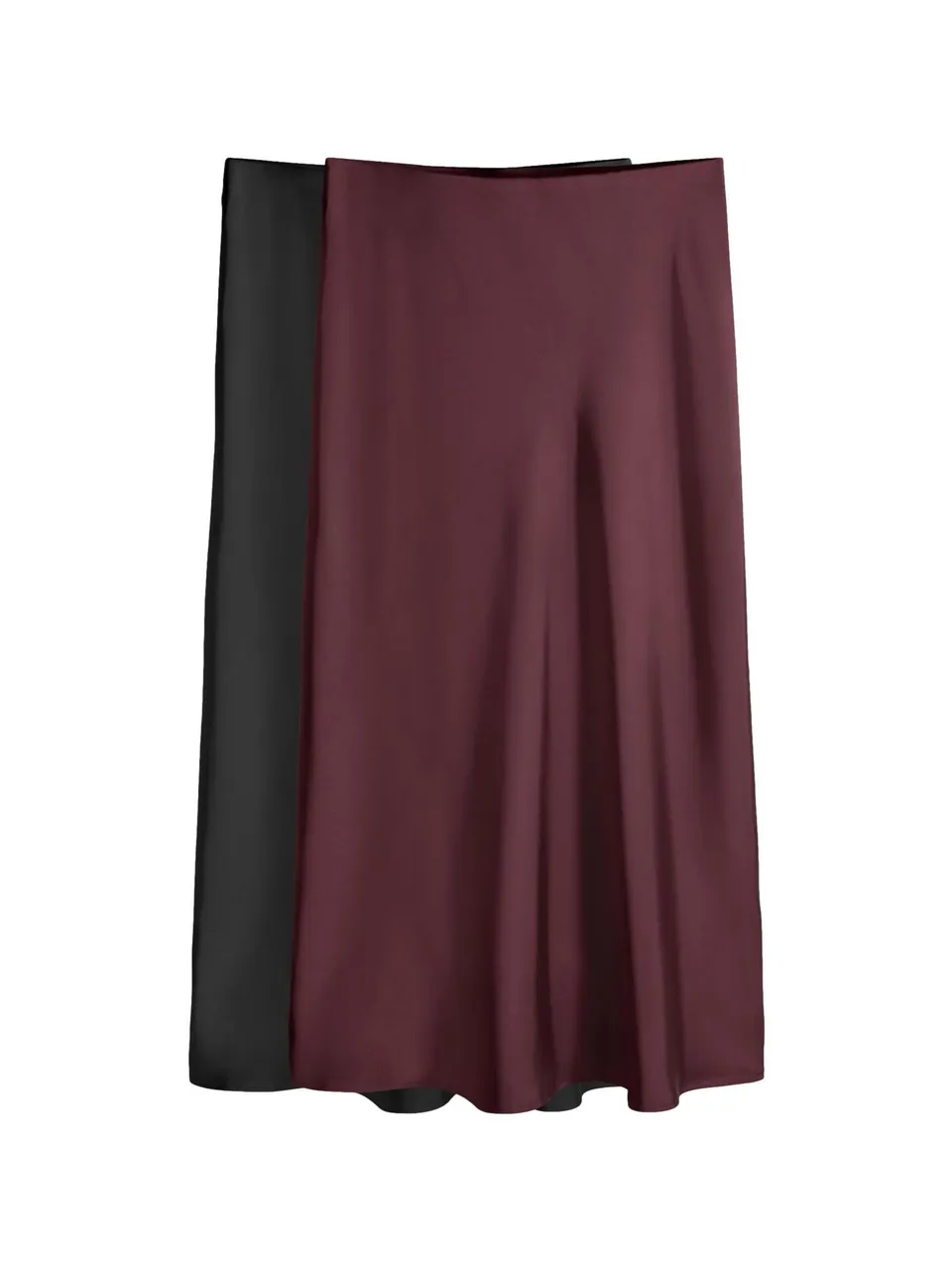 Geo Next The Set gonna longuette satin donna confezione da 2