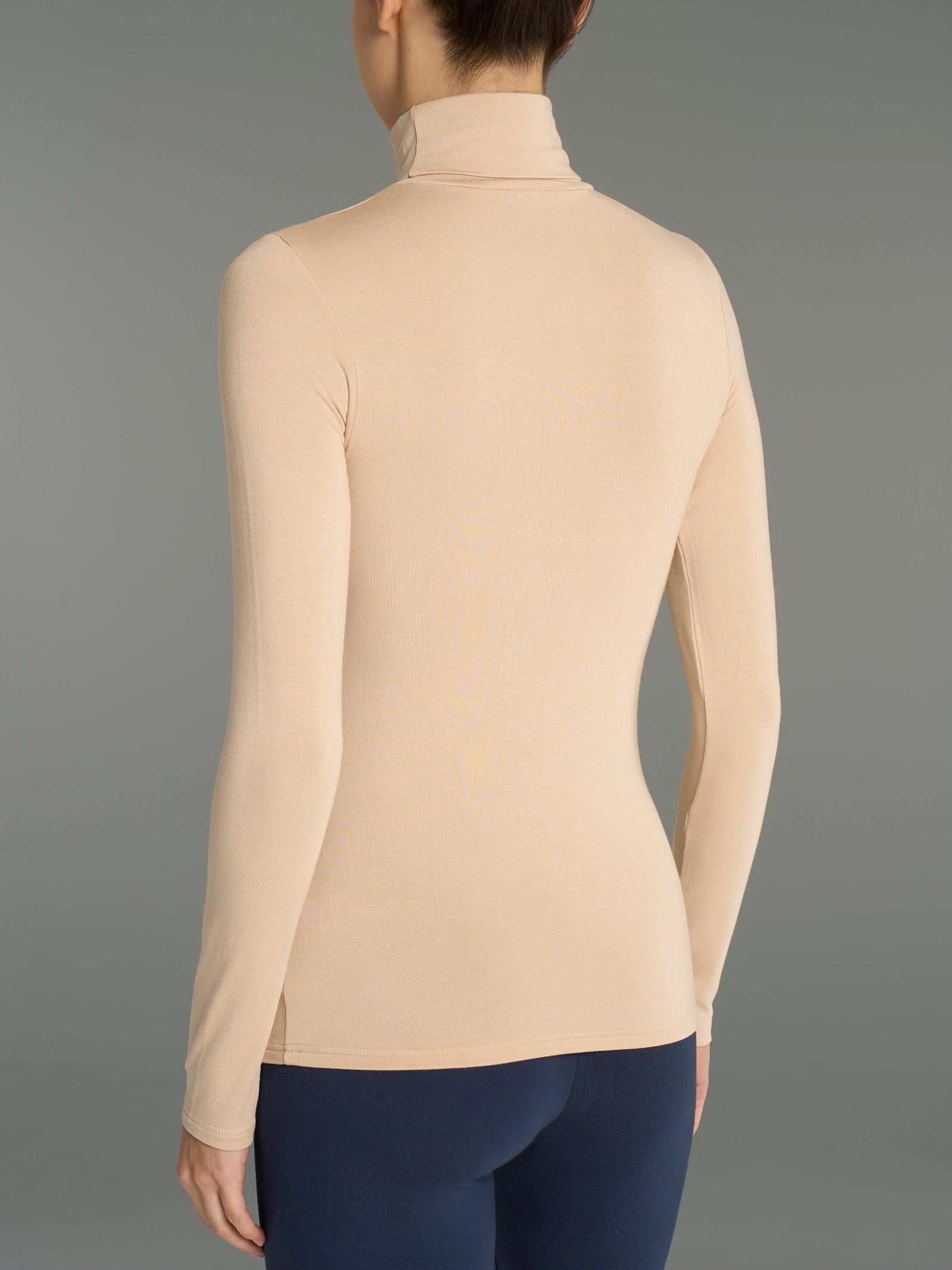 Ragno Dolcevita maglia Irish Cream viscosa elasticizzata