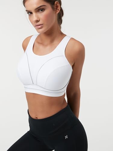 Next Reggiseno Sportivo Super-Elevato Senza Ferretto Bianco 95G