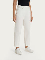 Ragno Super Denim Carrot jeans donna bianchi elasticizzati