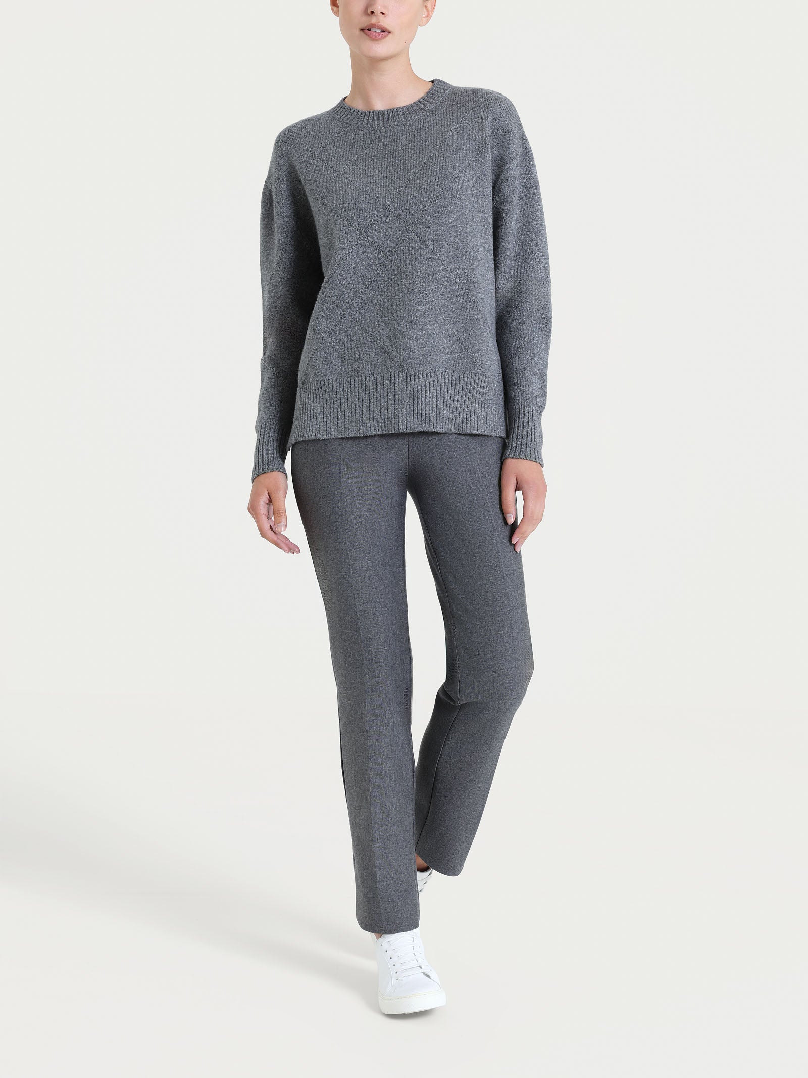 Ragno Four Seasons Maglia Girocollo Super Soft Ferro Mel. viscosa