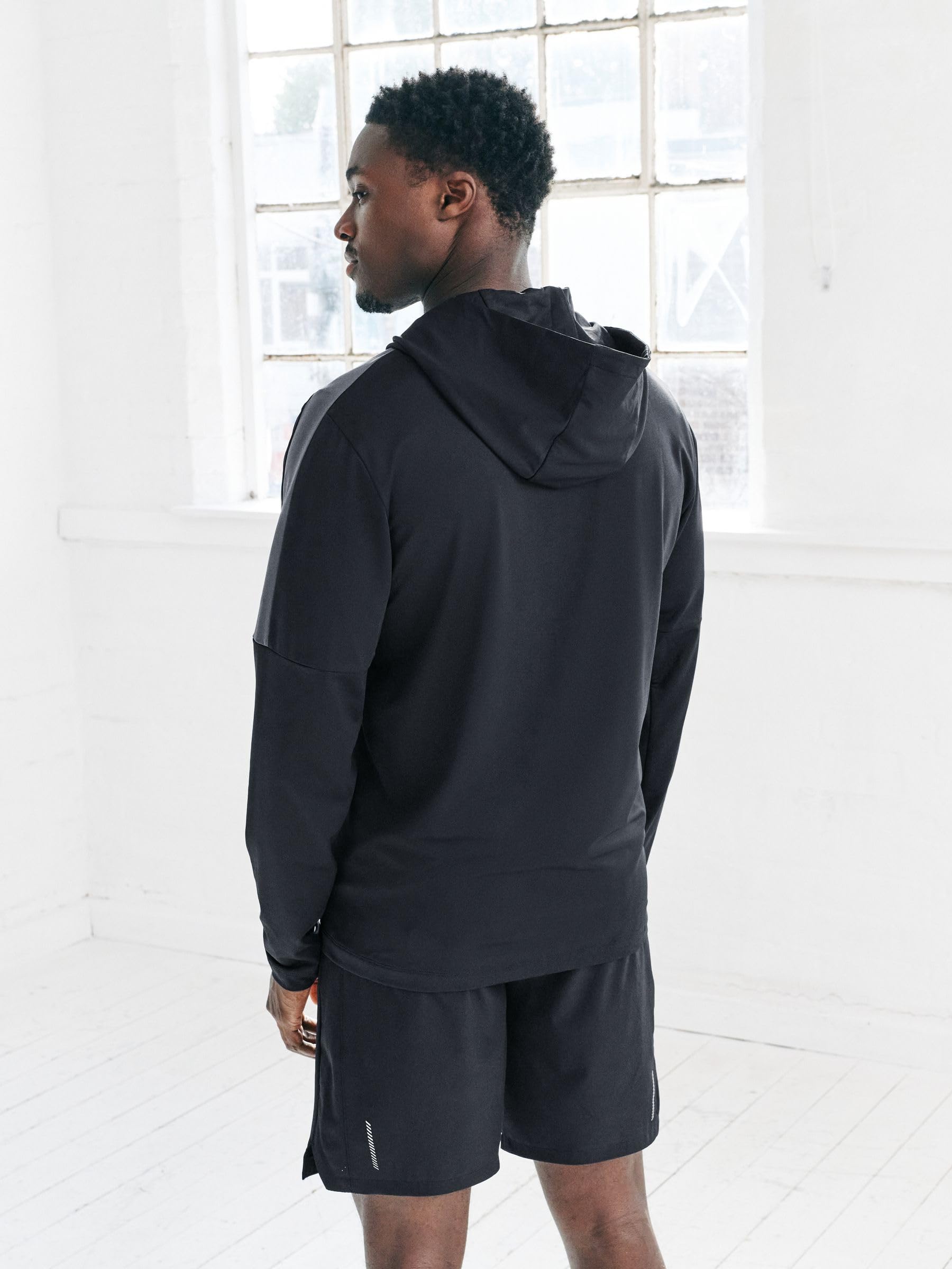 Next felpa uomo con cappuccio zip intera allenamento