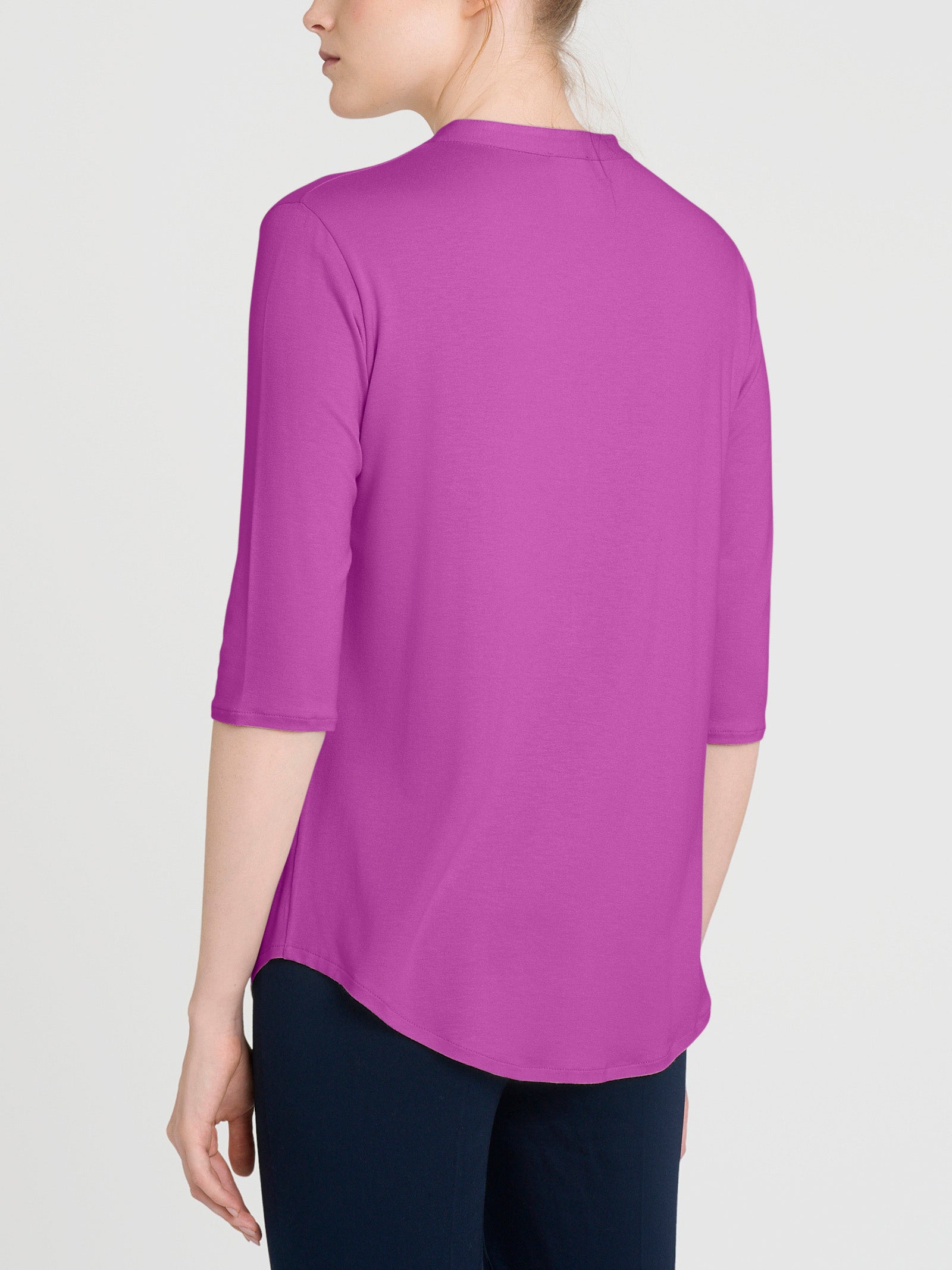 Ragno Viscosa Summer Scollo V Maglietta Cattleya
