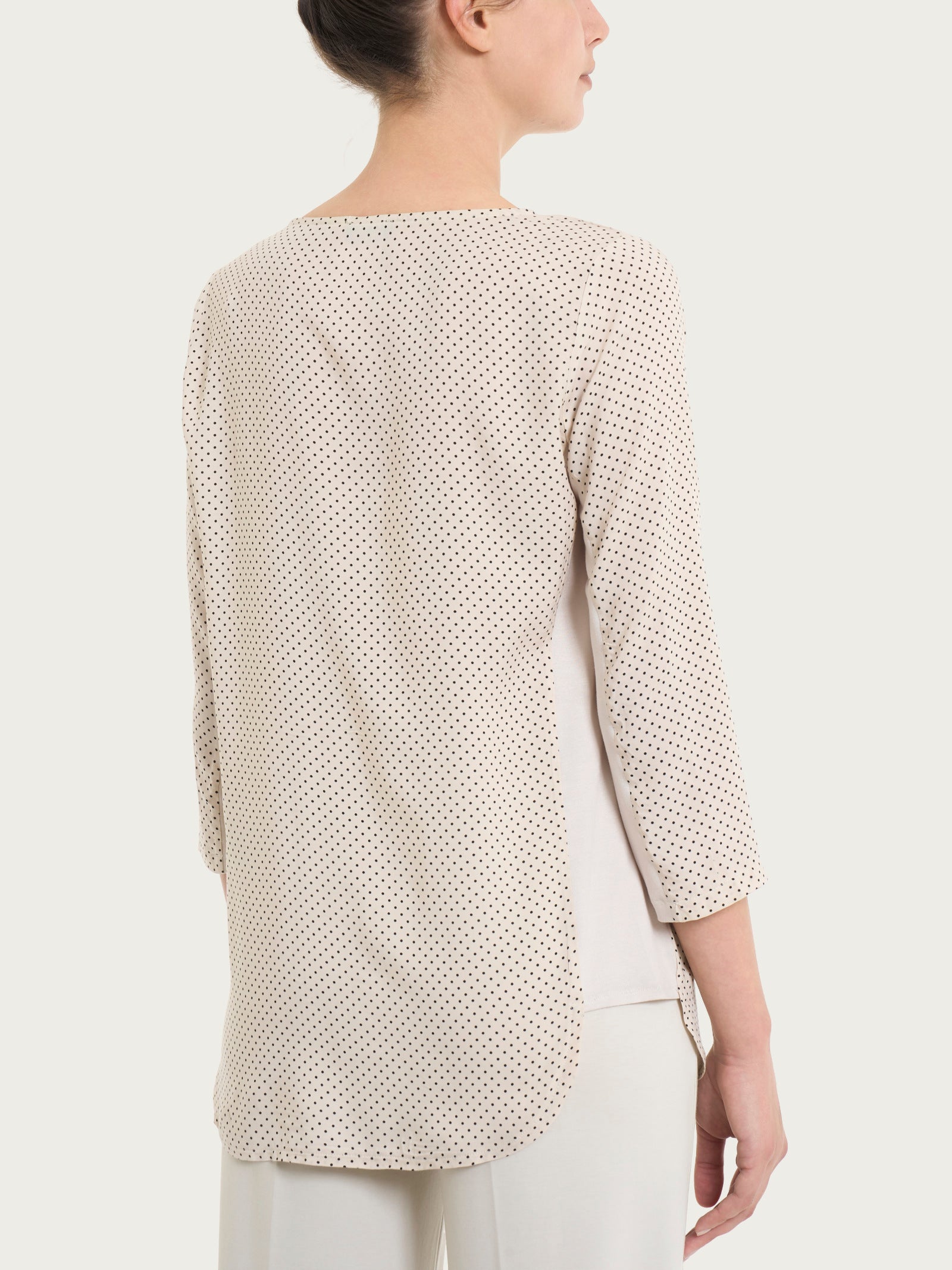 Ragno Relaxed Maglia Pois Champignon manica 3/4