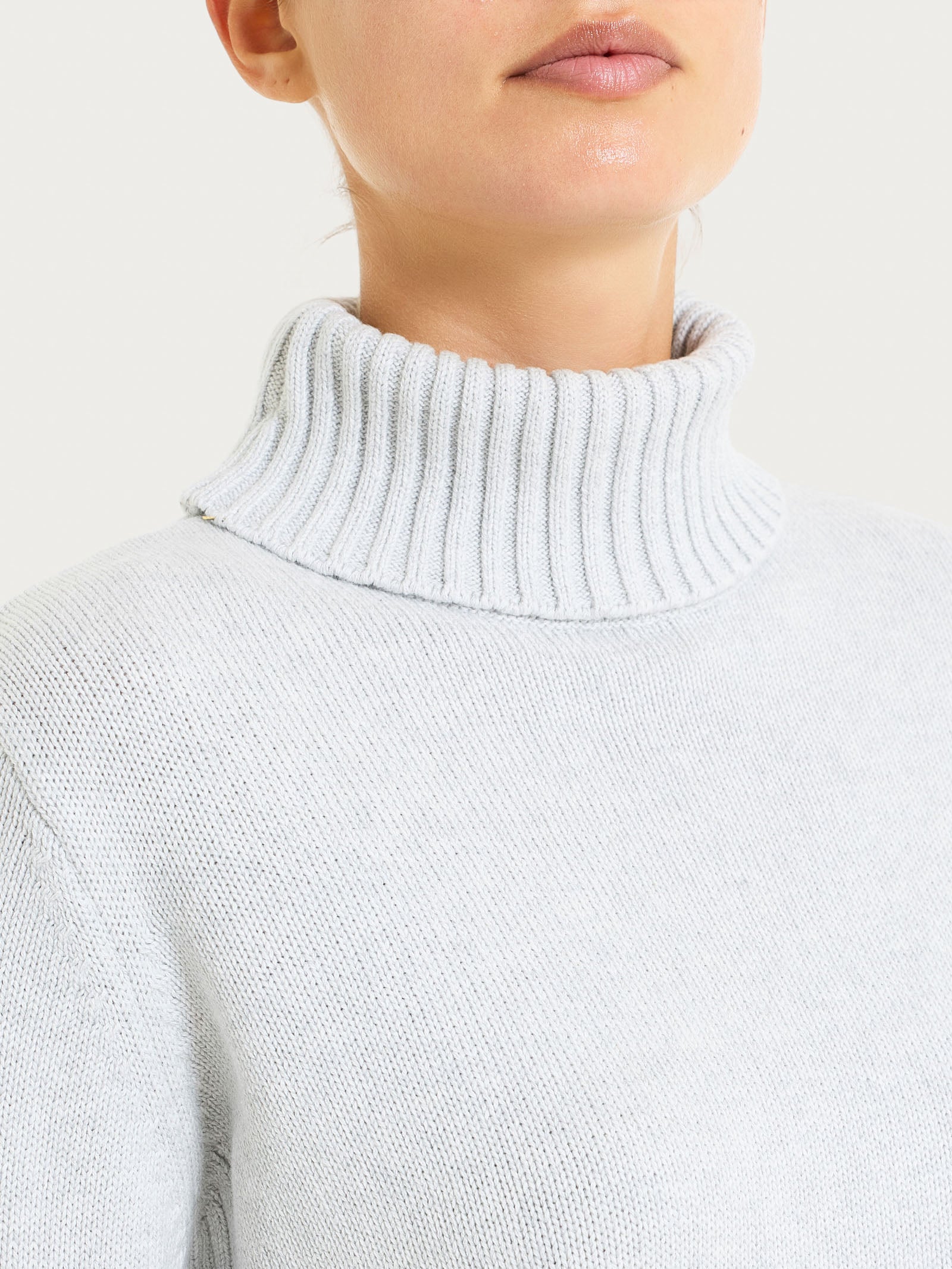 Ragno Winter Cotton Dolcevita Cotone Dawn Blue