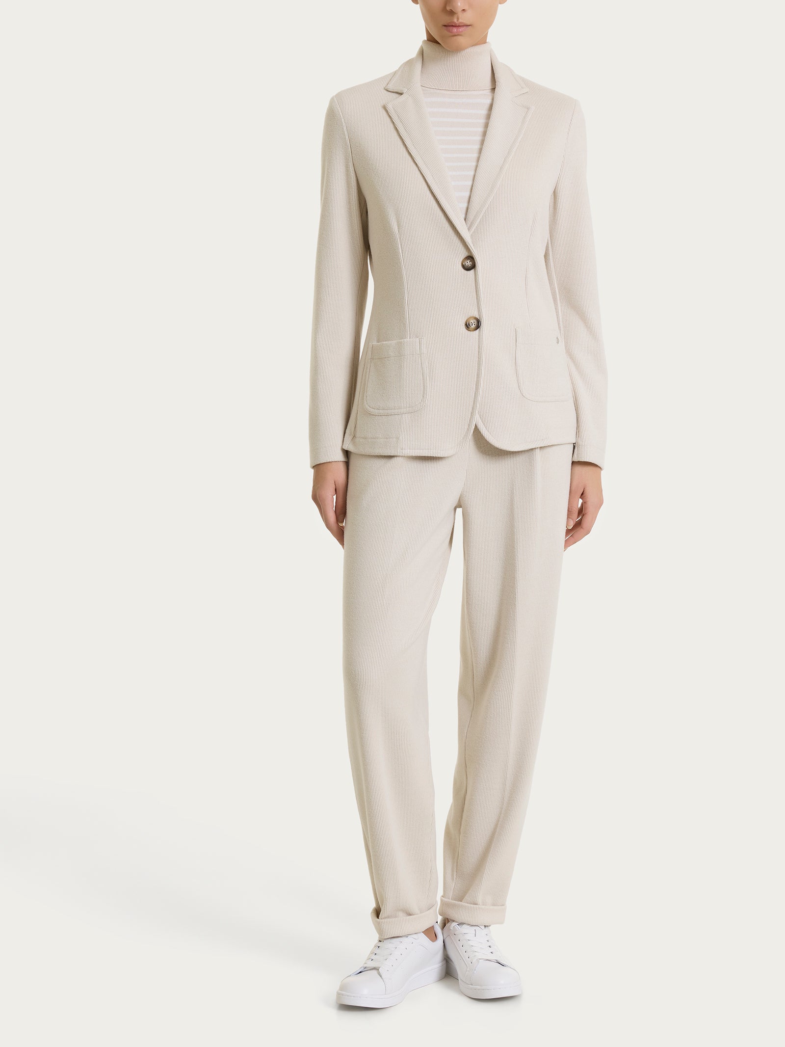 Ragno Relaxed Wardrobe Blazer Velvet giacca Champignon velluto