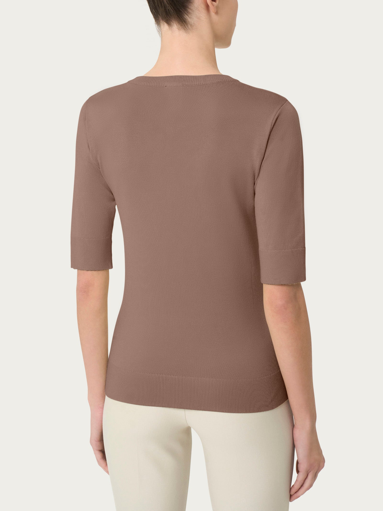 Ragno Four Seasons Maglia Girocollo Manica Corta Pine Bark
