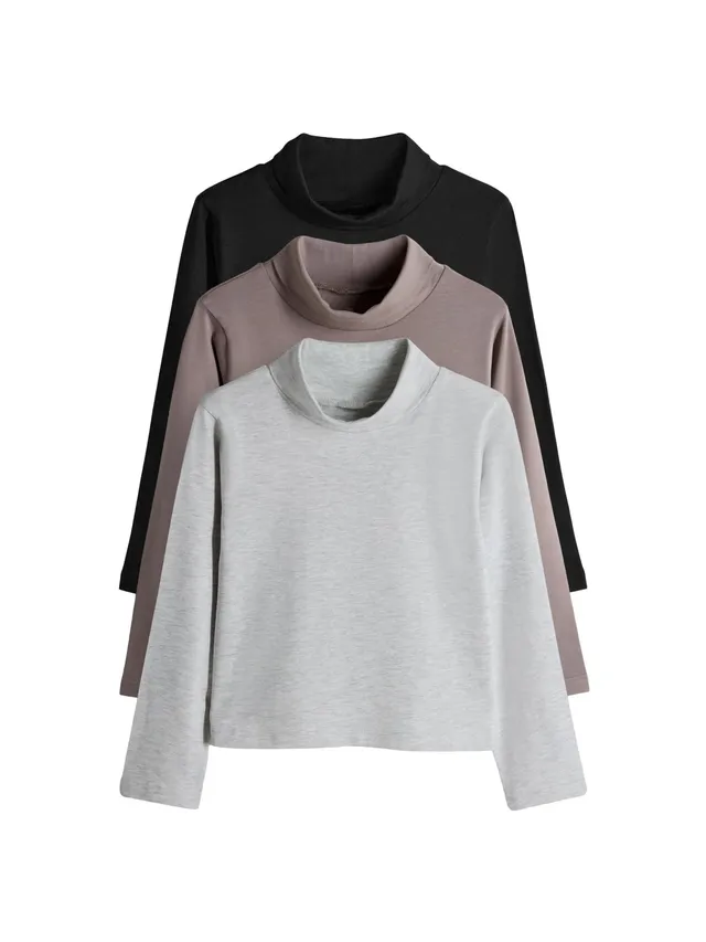Geo Next The Set magliette collo alto bambina manica lunga da 3