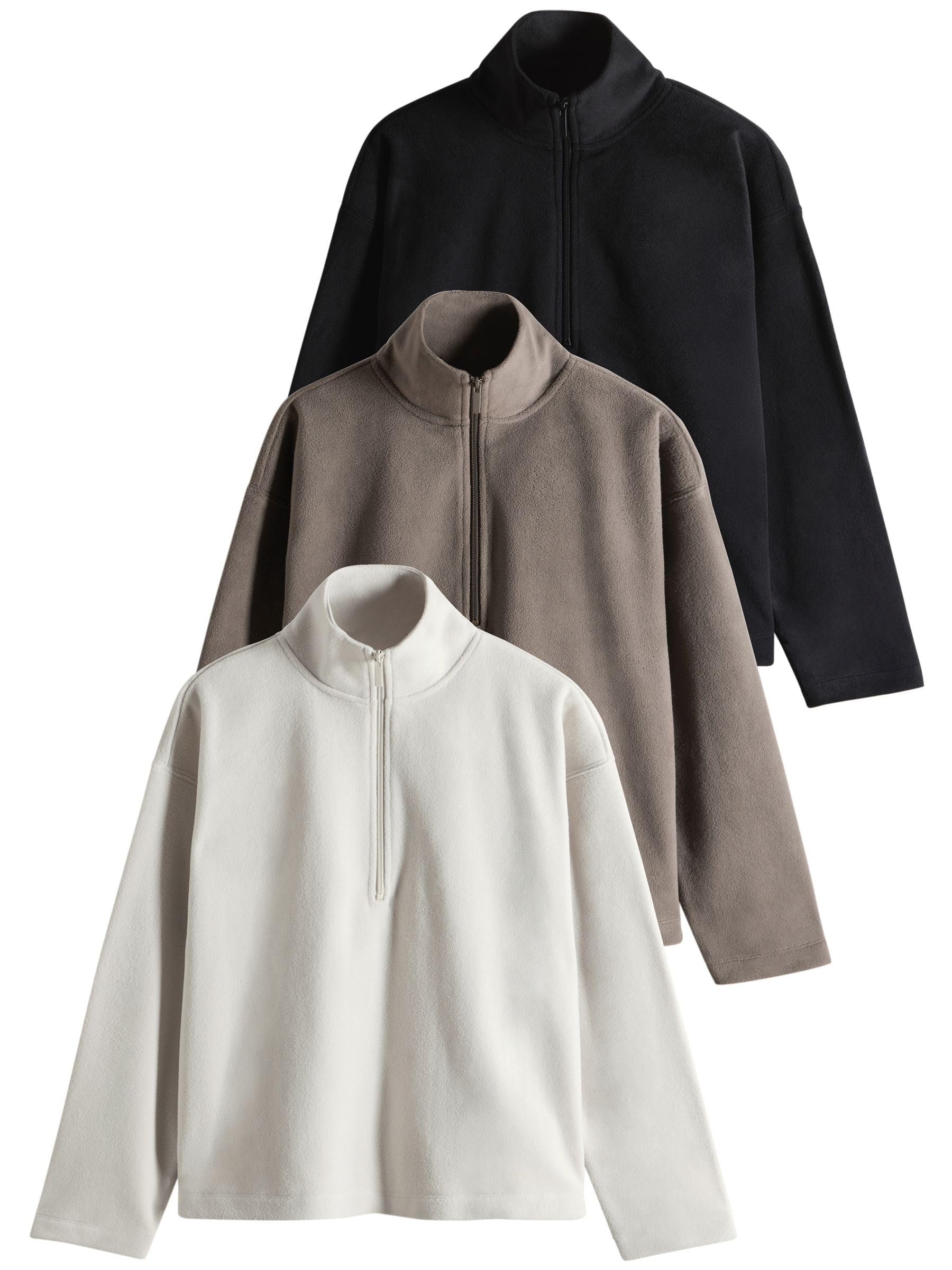 Geo Next The Set 3 maglie micropile mezza zip calde