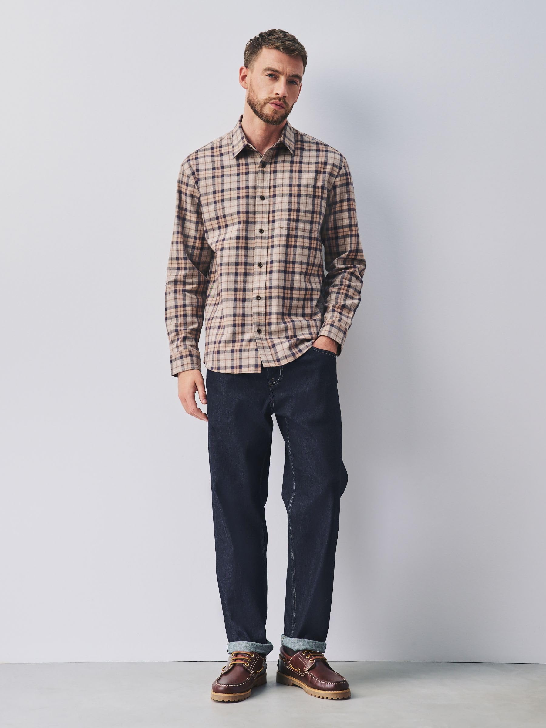 Next camicia quadri uomo XL maniche lunghe taglia vera