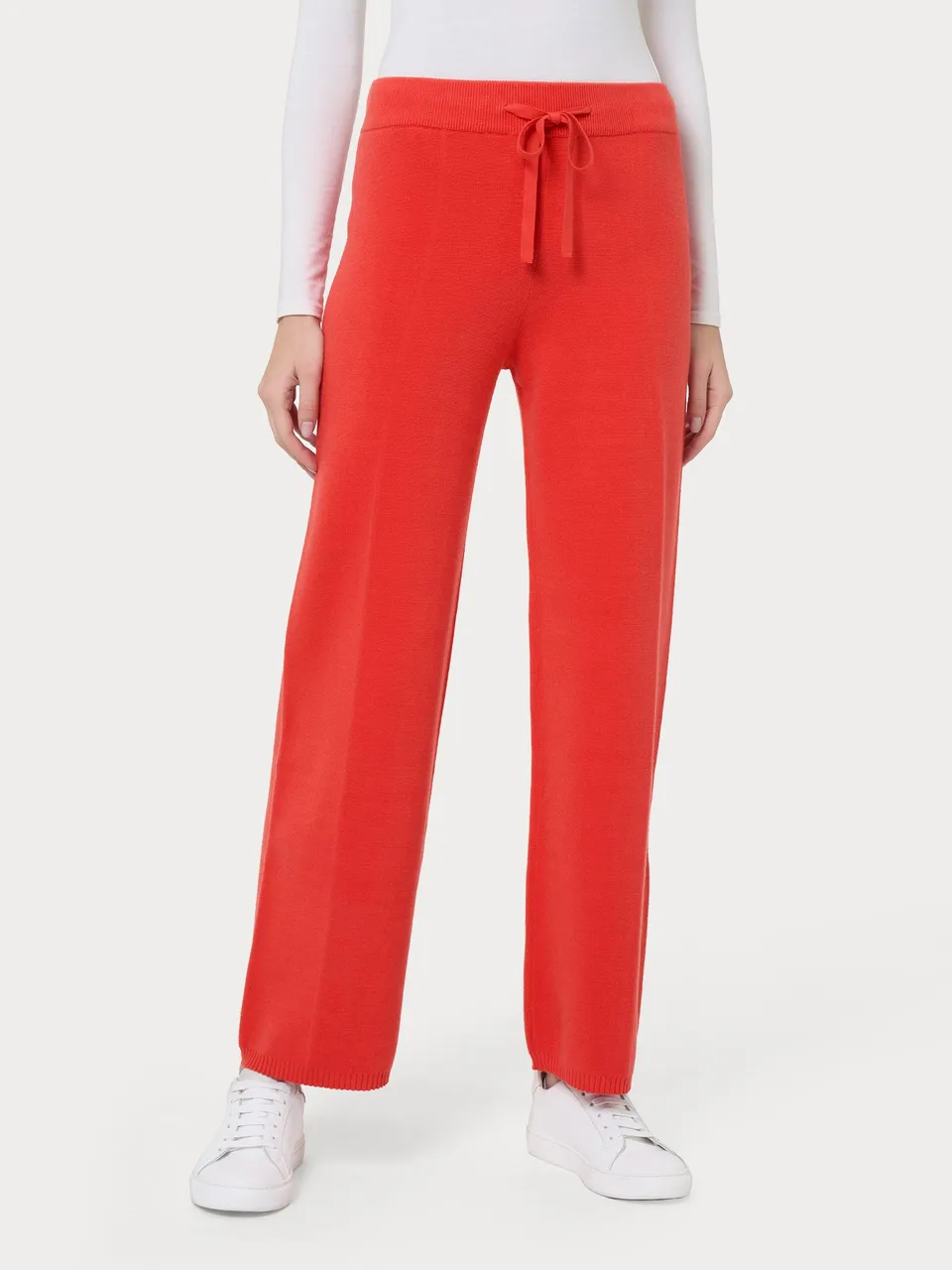 Ragno Compact Pantalone Ampio Super Soft Cayenne Coulisse