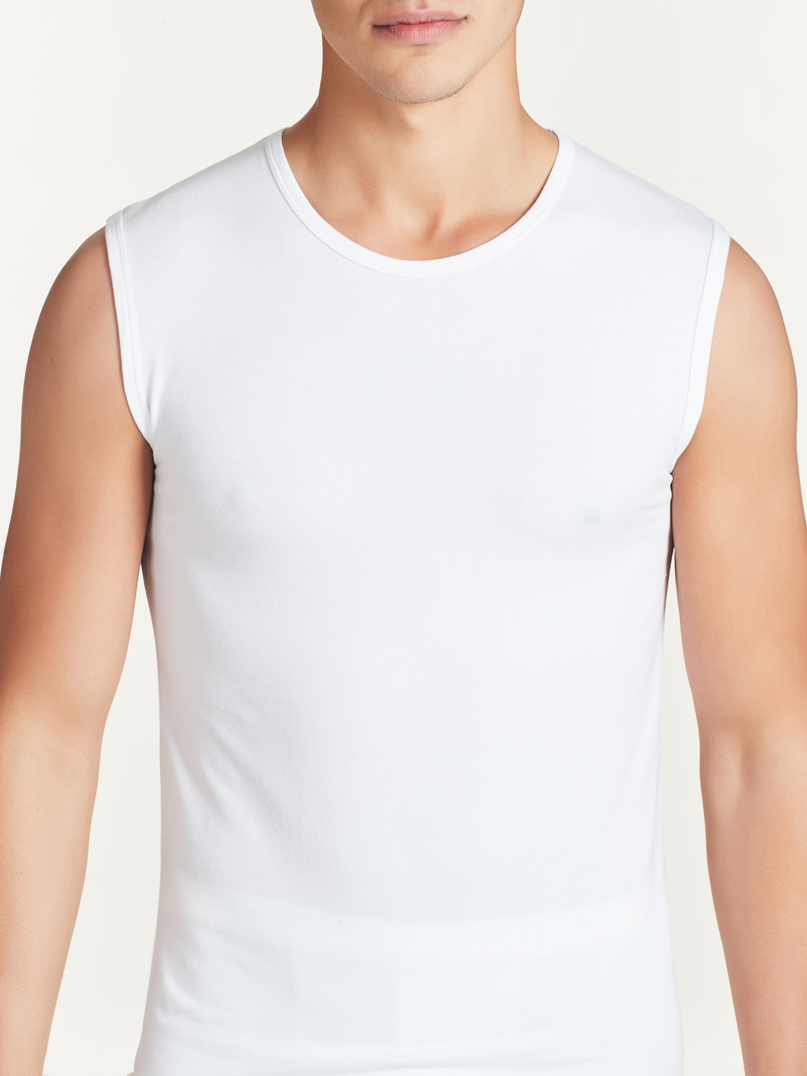Ragno Dynamic Canottiera Uomo B.co Bipack Cotone Elasticizzato