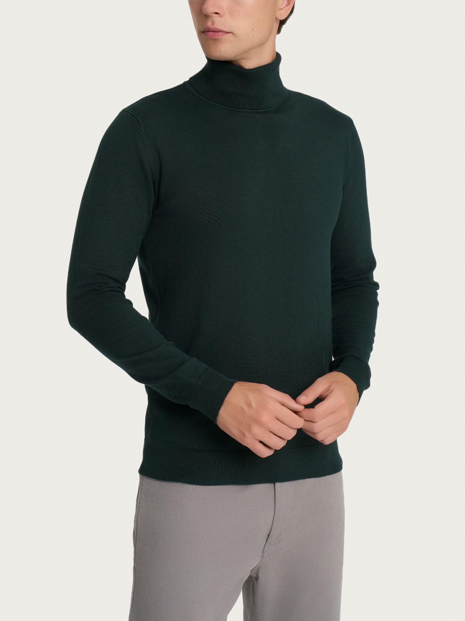 Ragno Four Seasons Dolcevita uomo Scarab misto viscosa