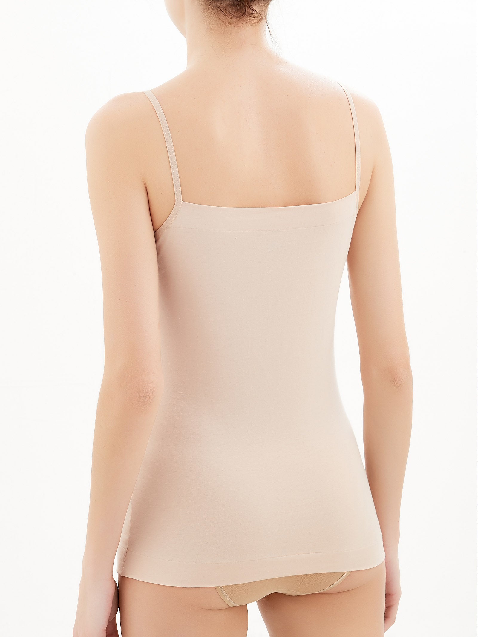 Ragno Invisible Top cotone nudo ultraleggero