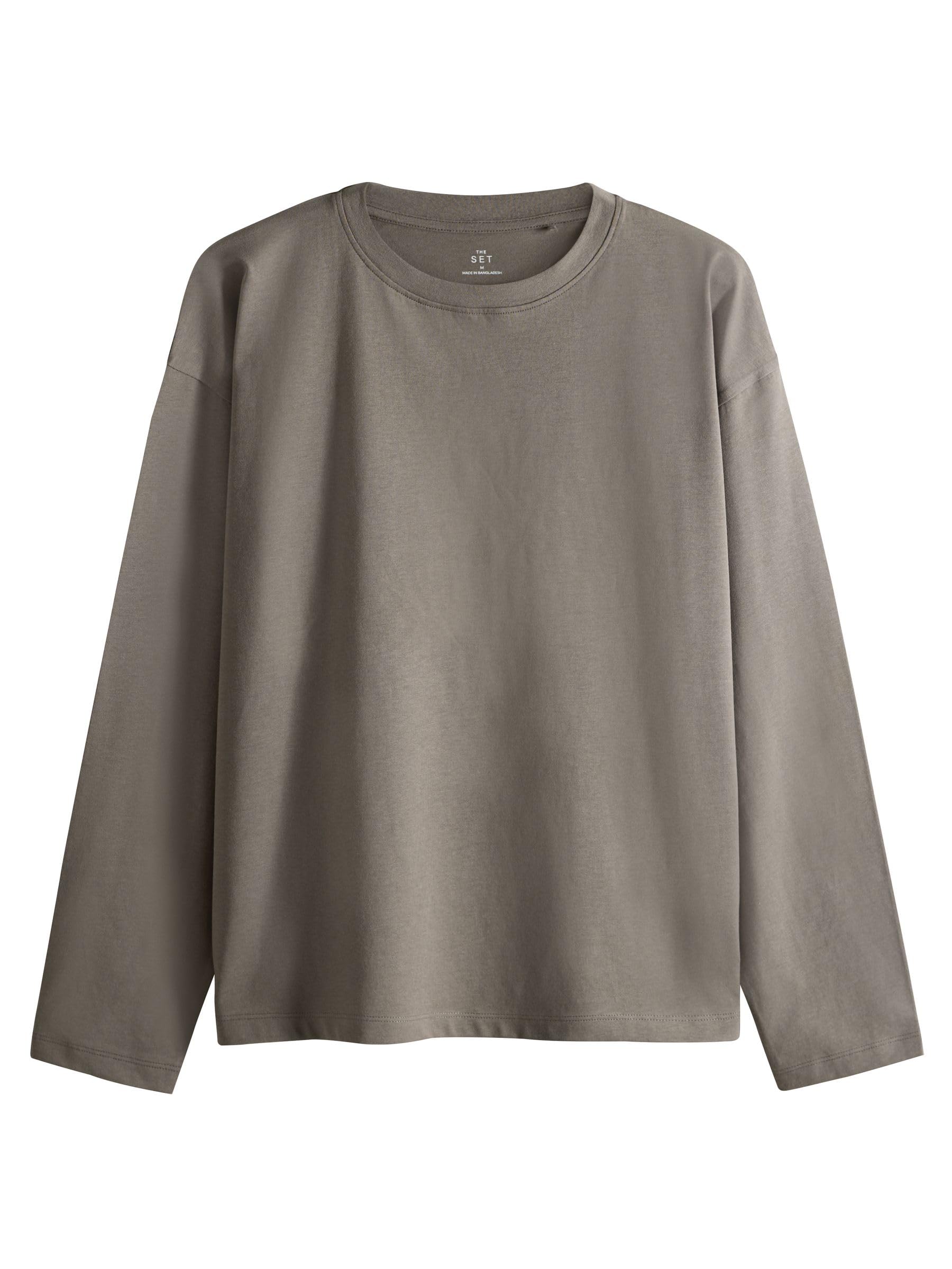 Next The Set T-Shirt Donna Manica Lunga 5 Pezzi Taglio Comodo