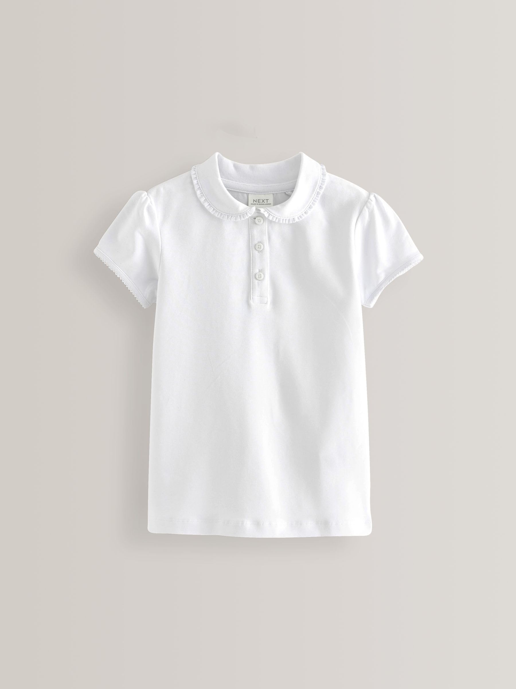 Next polo scuola bambina 110 cotone confezione 2 pezzi
