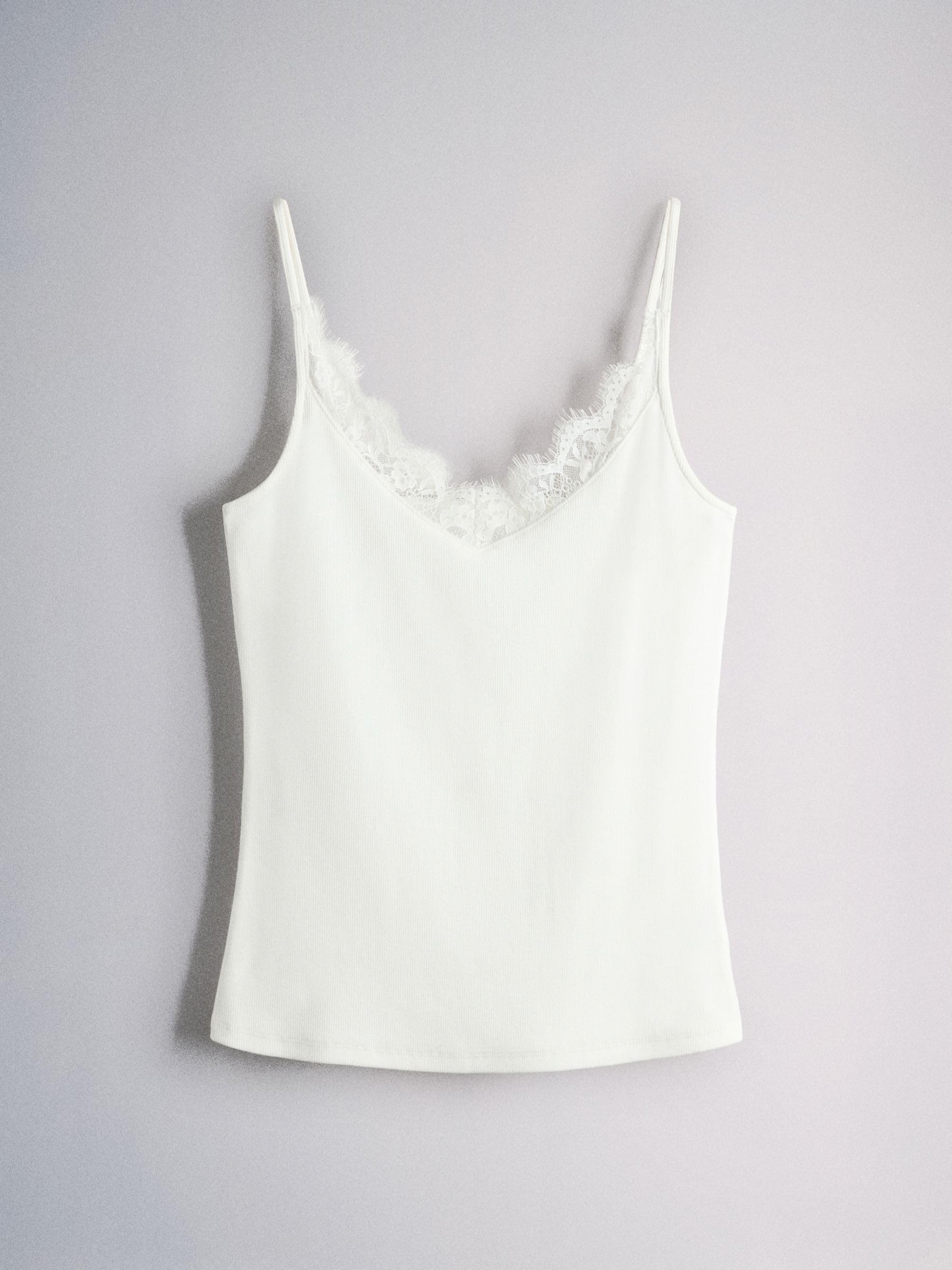 Geo Next The Set Canotta a coste donna 4 pezzi bordo pizzo