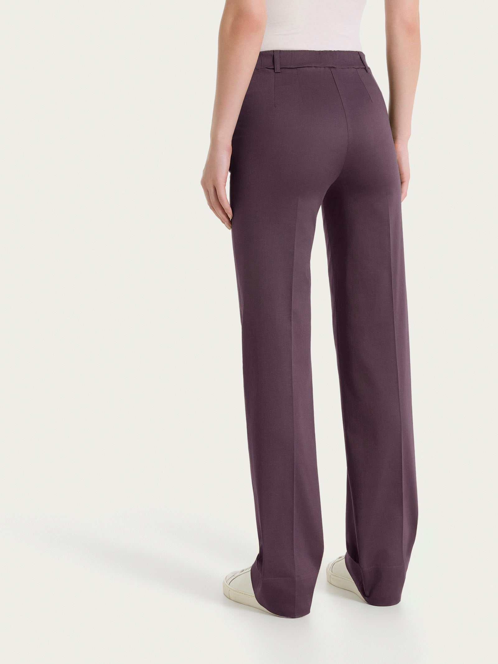 Ragno Satin Power Pantalone Dritto tasche pantalone Raisin