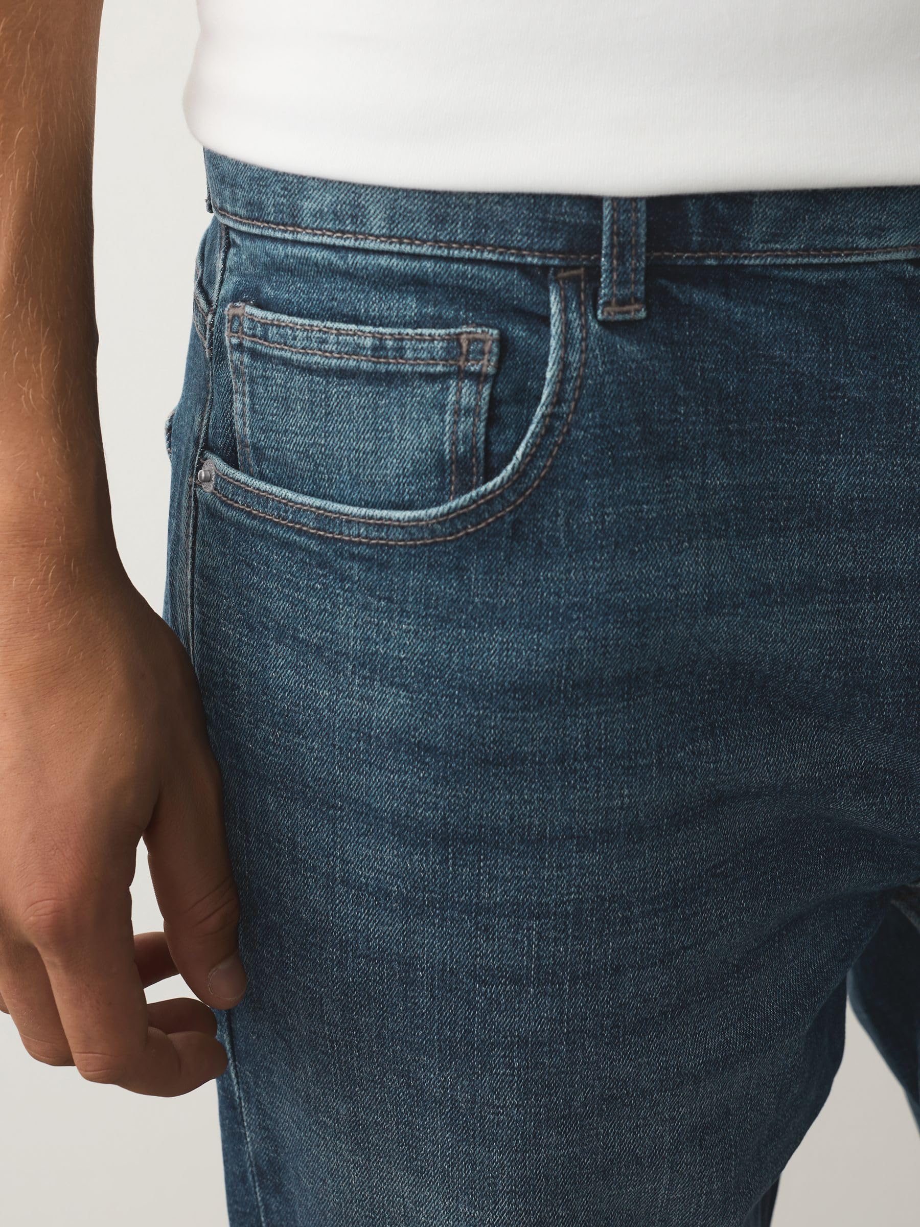 Geo Next jeans slim elasticizzati uomo blu 36x31