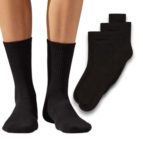 Lady C Calze Corte Cotone Antisudore 3 Paia Grigio