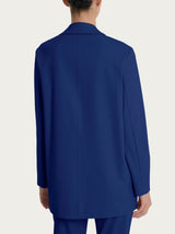 Ragno Compact Light blazer donna Blueberry leggero elasticizzato