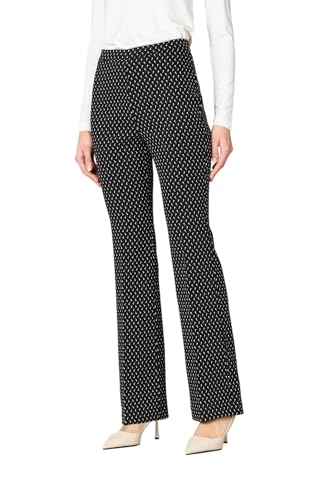 Goldenpoint Flare Geometrico leggings svasato viscosa