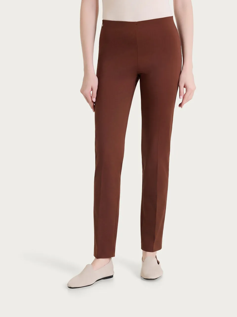 Ragno Satin Power Pantalone Capri Cappuccino dritto