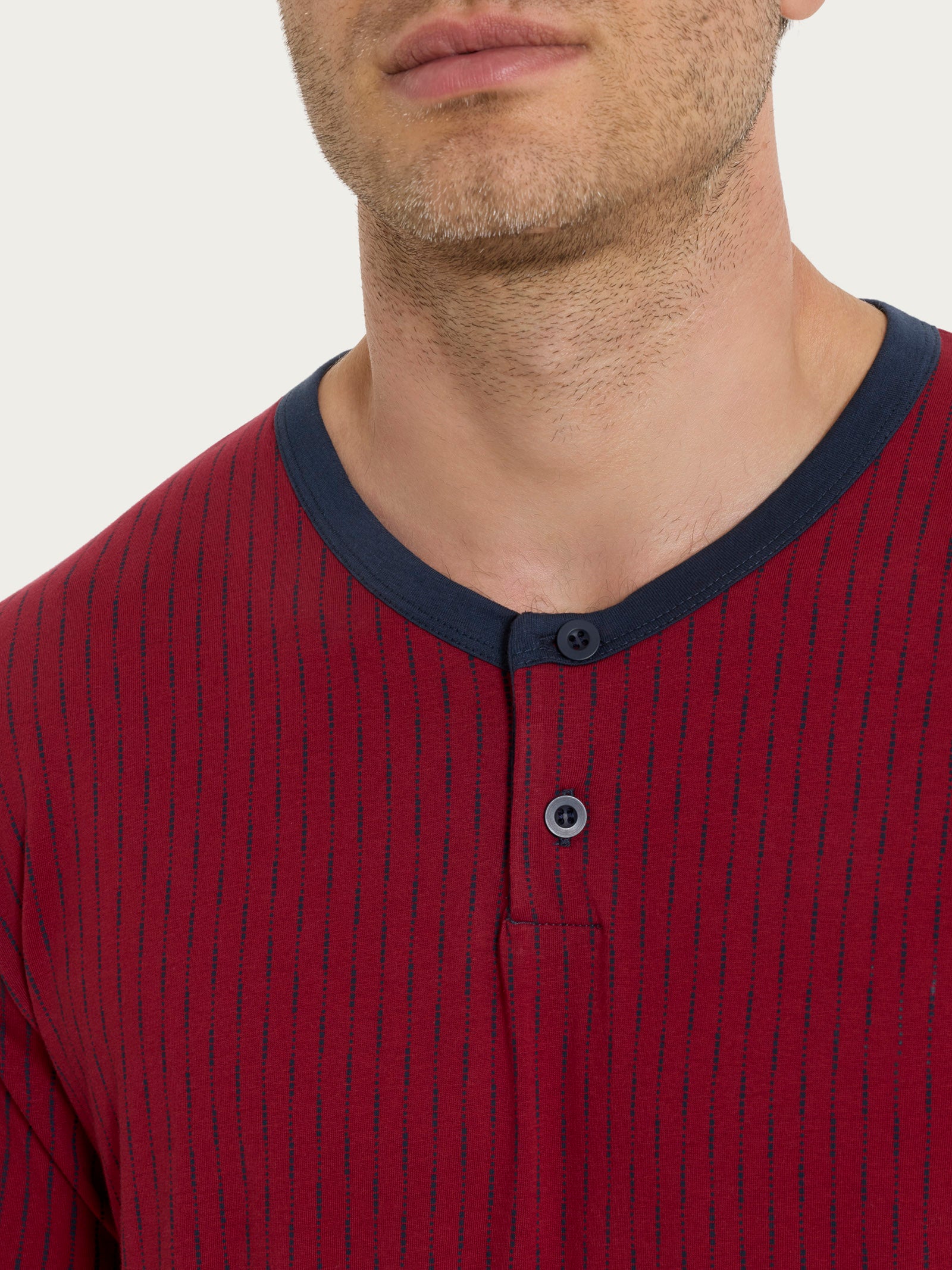 Ragno Jersey Cotone Pigiama lungo uomo fantasia Biking Red