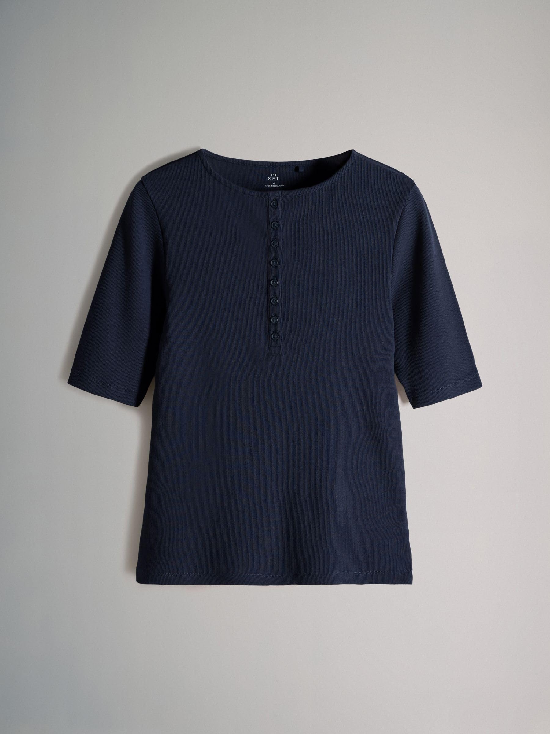 Geo Next THE SET T-Shirt Serafino Coste Donna 4 Pezzi Mezze Maniche